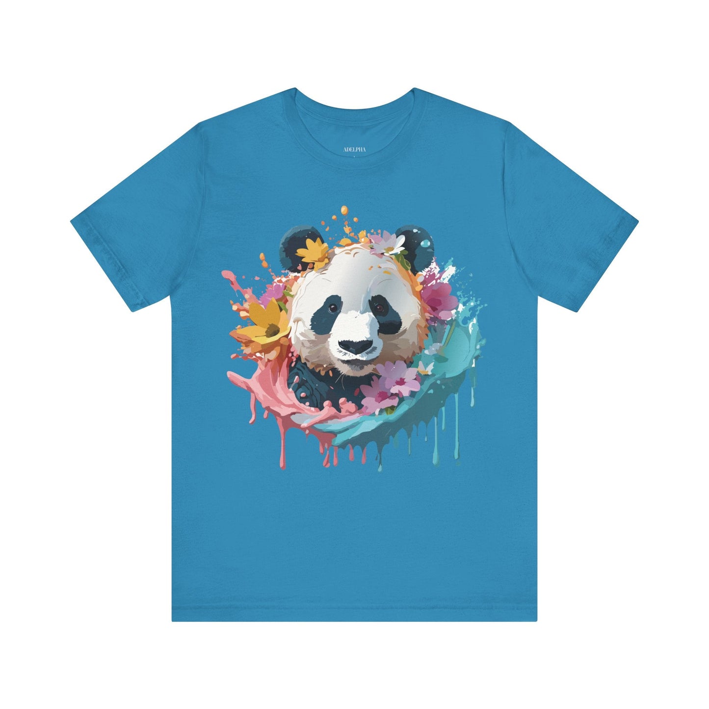 Adelpha Panda Graphic Tee Unisex Short Sleeve Vintage Inspired Artwork Shirt Premium Quality