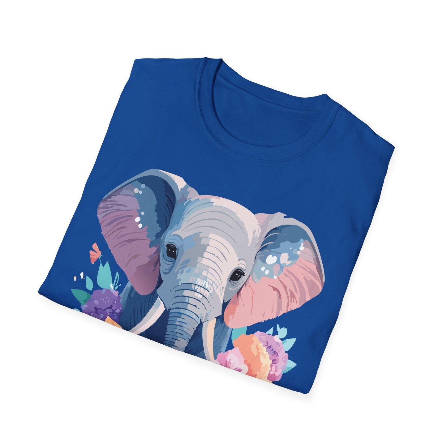 Elephant Graphic T Shirt Unisex Softstyle 64000 Cotton Animals T Shirt For Adults Premium