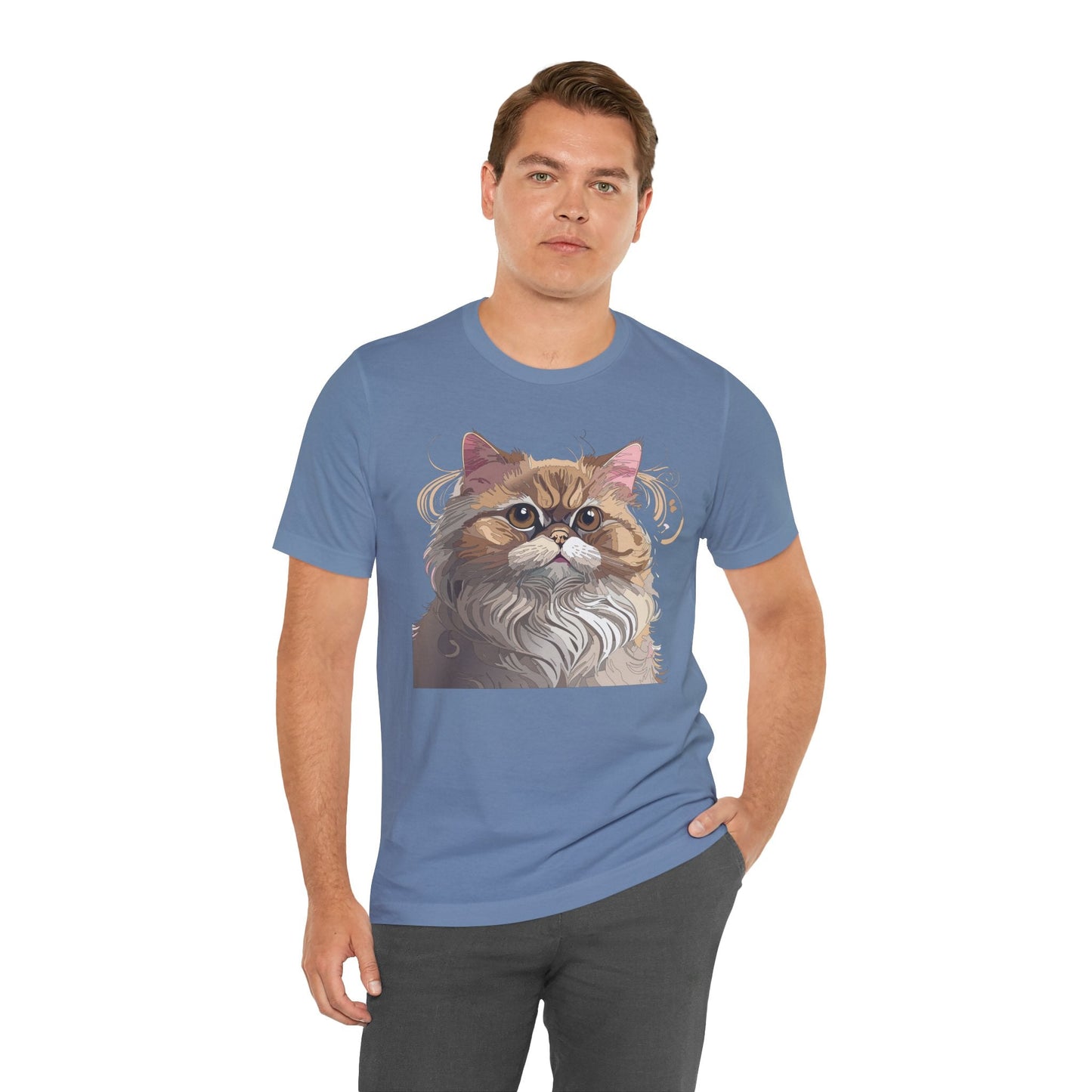 Unisex Animal Shirt With Animals Art Design Tee Short Sleeve Wildlife Print Tee Collection