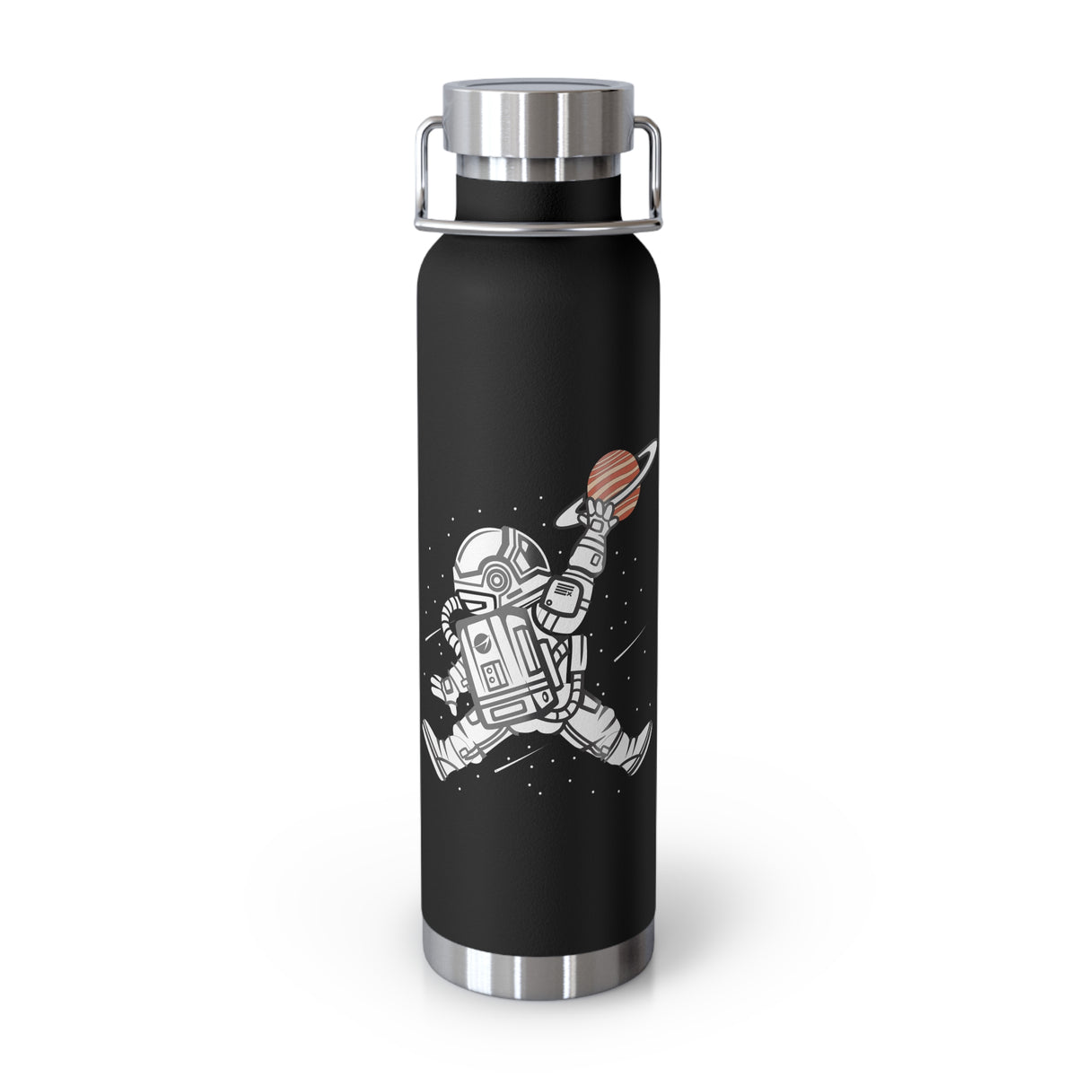 22oz Copper Insulated Water Bottle with Cartoon Design - CV54