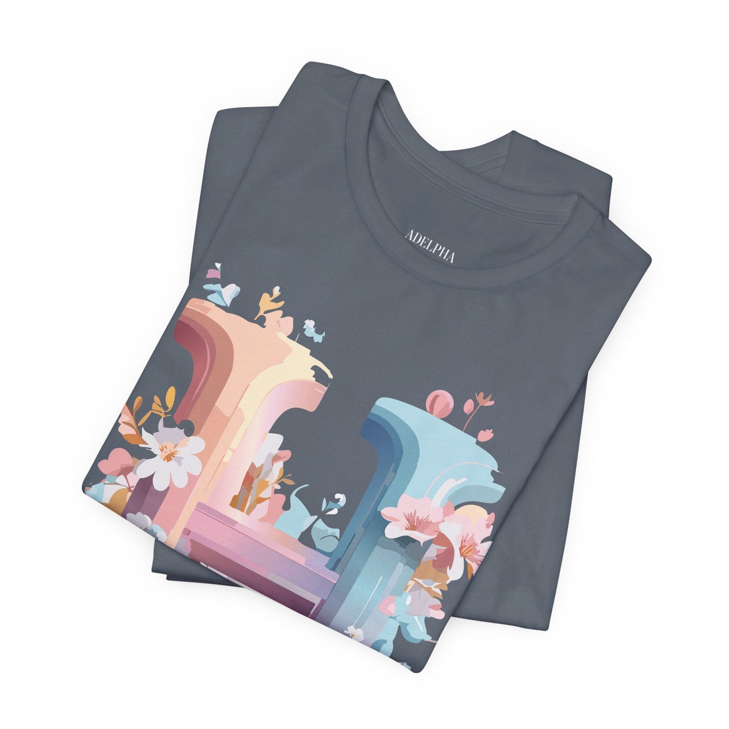 Letter H Shirt Unisex Graphic Tee By Adelpha Vintage Inspired Artwork Short Sleeve