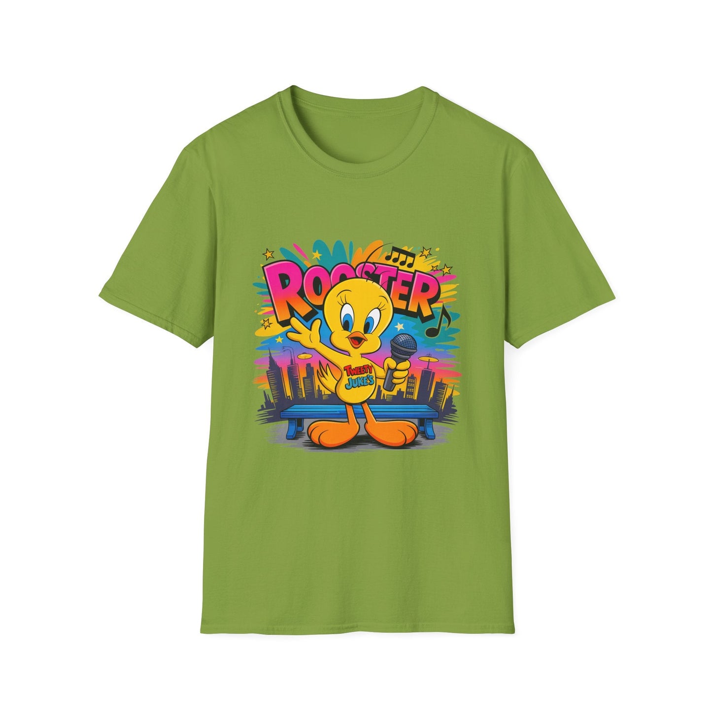 Cartoon T Shirt With Animation And Funny Animals Tee Shirt For Unisex Wear Comfortable