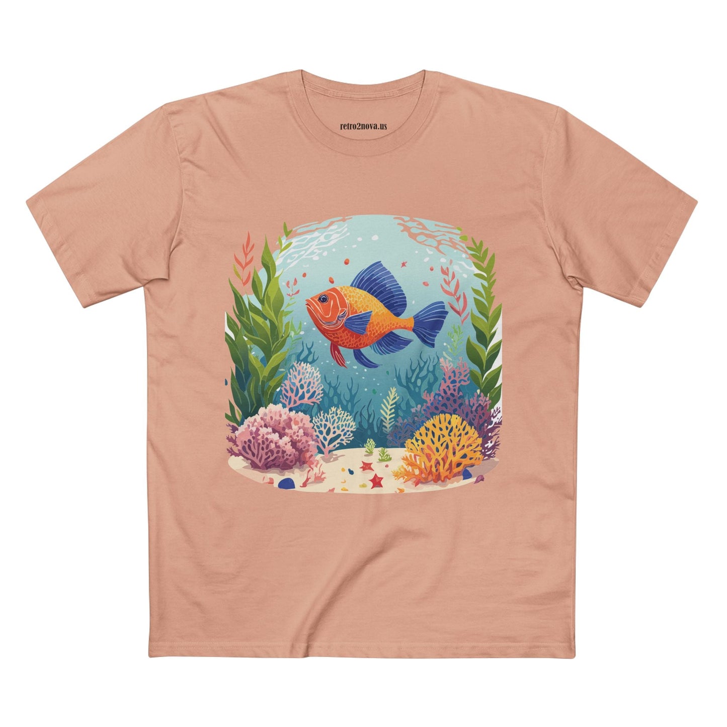 Ocean Shirt Ocean Pacific OP 10 Unisex Premium Cotton Art Tee Retro Inspired Design