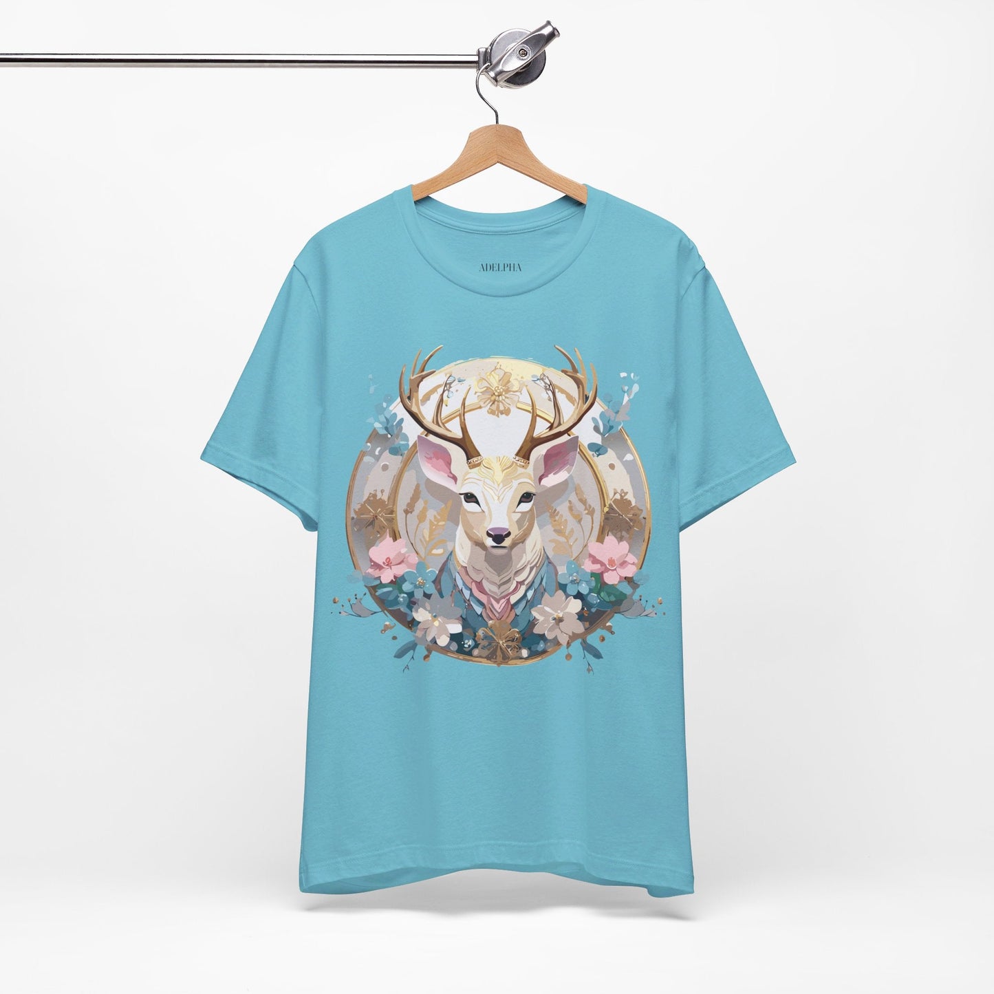 Adelpha Medallion Graphic Tee Unisex Jersey Short Sleeve Vintage Inspired Artwork Premium Quality