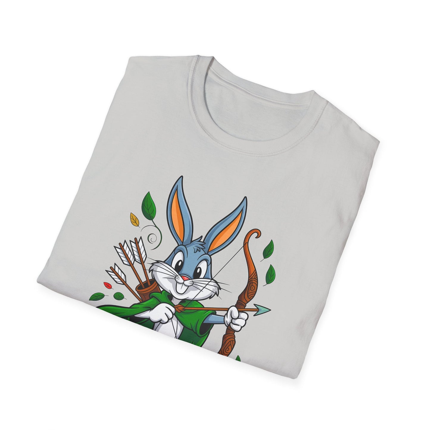 Bugs Bunny T Shirt Unisex Gildan Softstyle 100 Percent Ring Spun Cotton Cartoon Shirt Graphic