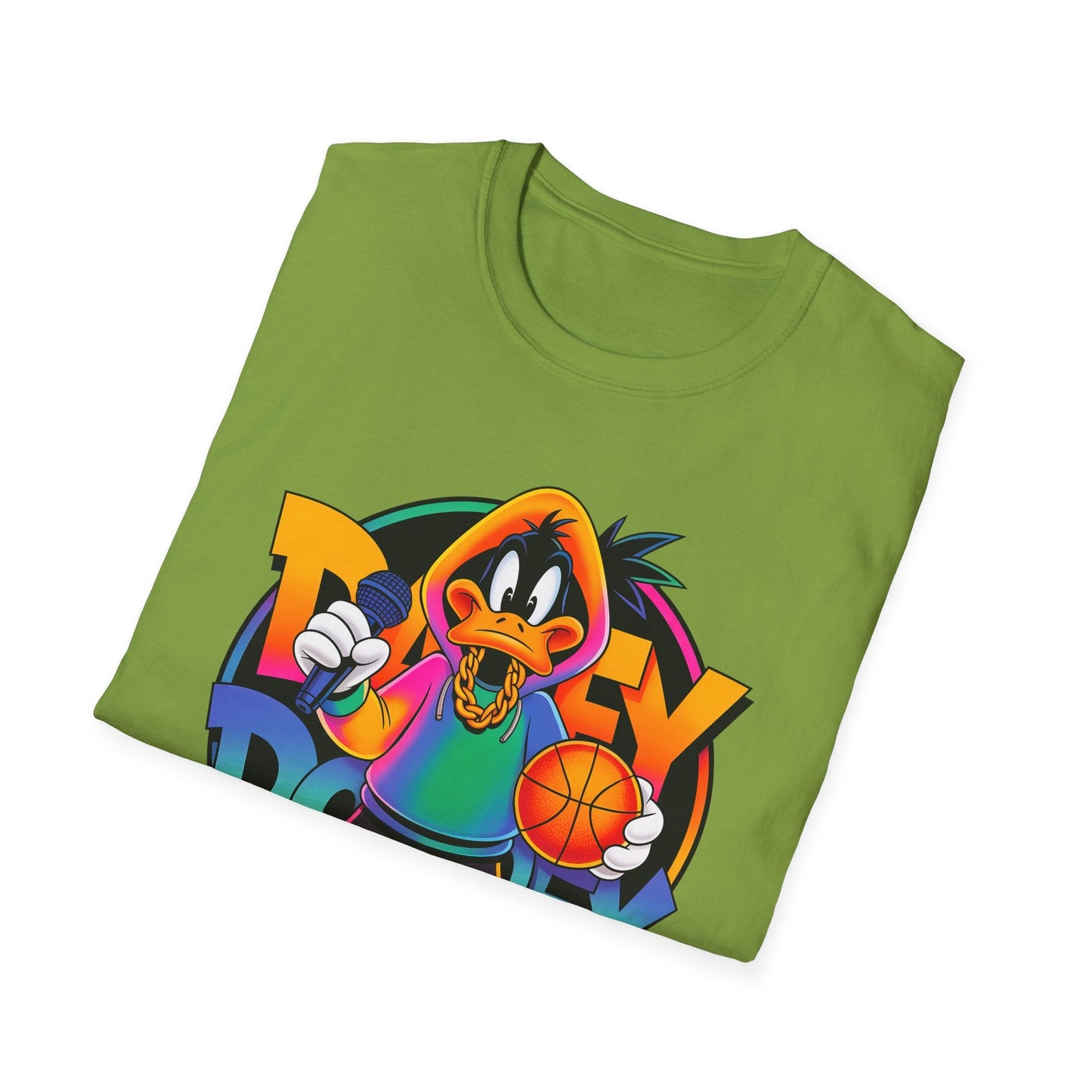 Funny Cartoon Animals T Shirt With Animation Print Unisex Softstyle Graphic Cotton Tee