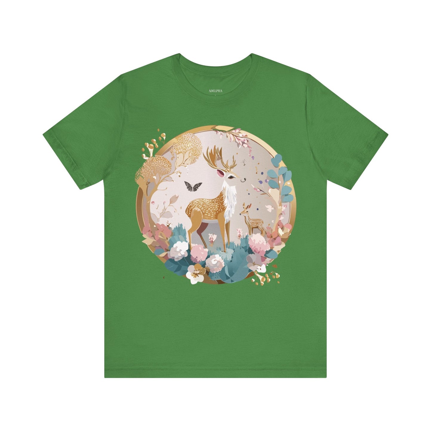 Medallion Graphic T Shirt Unisex Adelpha Vintage Inspired Artwork Short Sleeve Tee