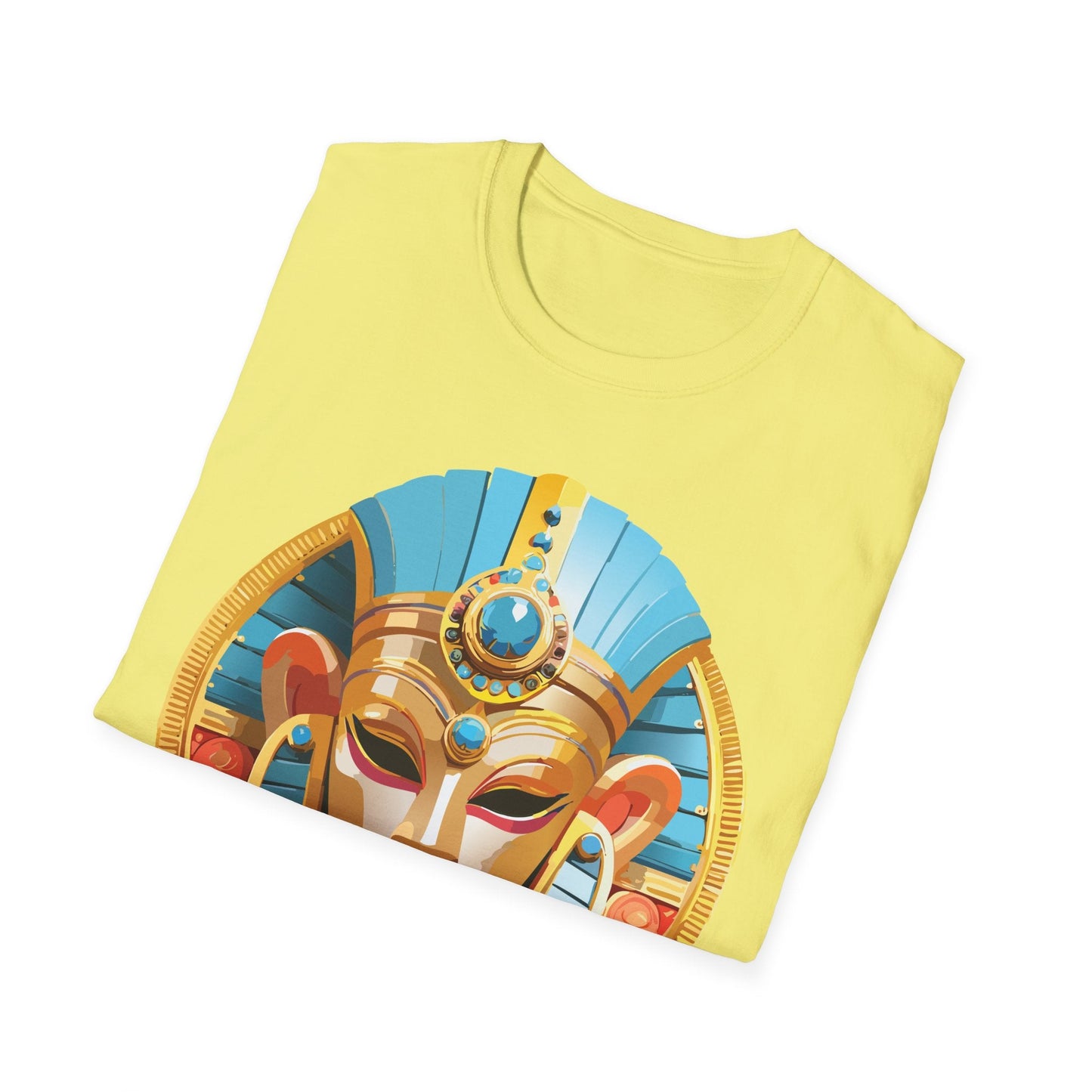 Mask Tee Shirt Unisex Softstyle Short Sleeve Art Design T Shirt 100 Percent Ring Spun Cotton