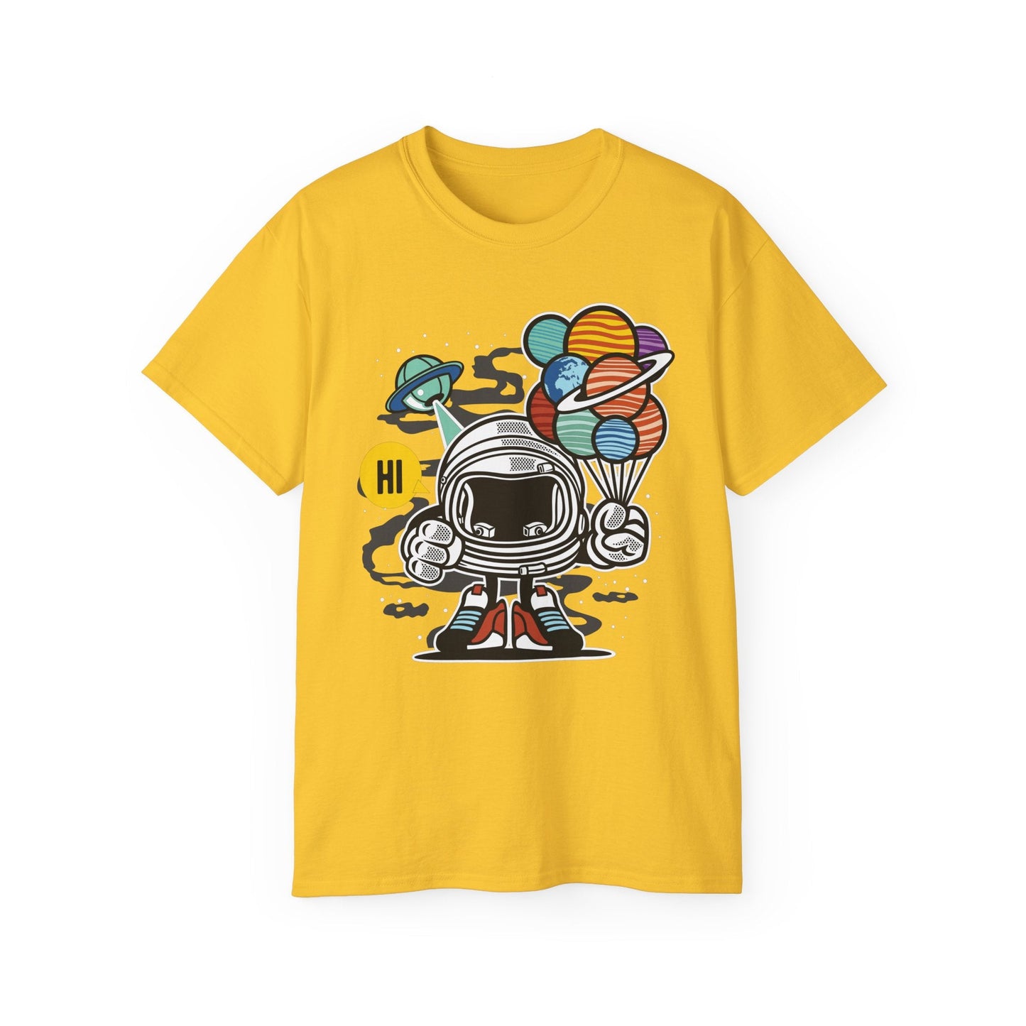 Astronaut Graphic Unisex 100 Cotton Tee 2