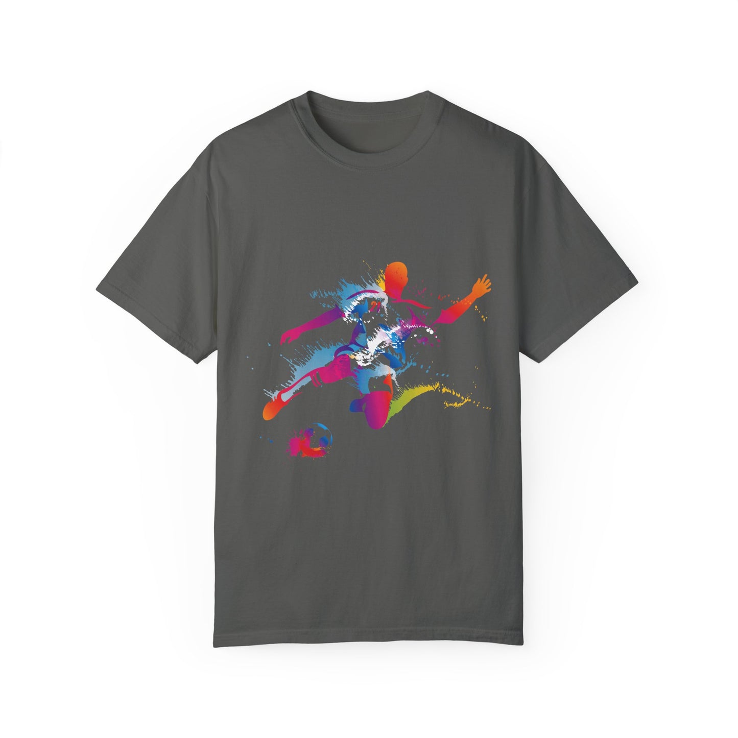 Unisex T-shirt with sports art design