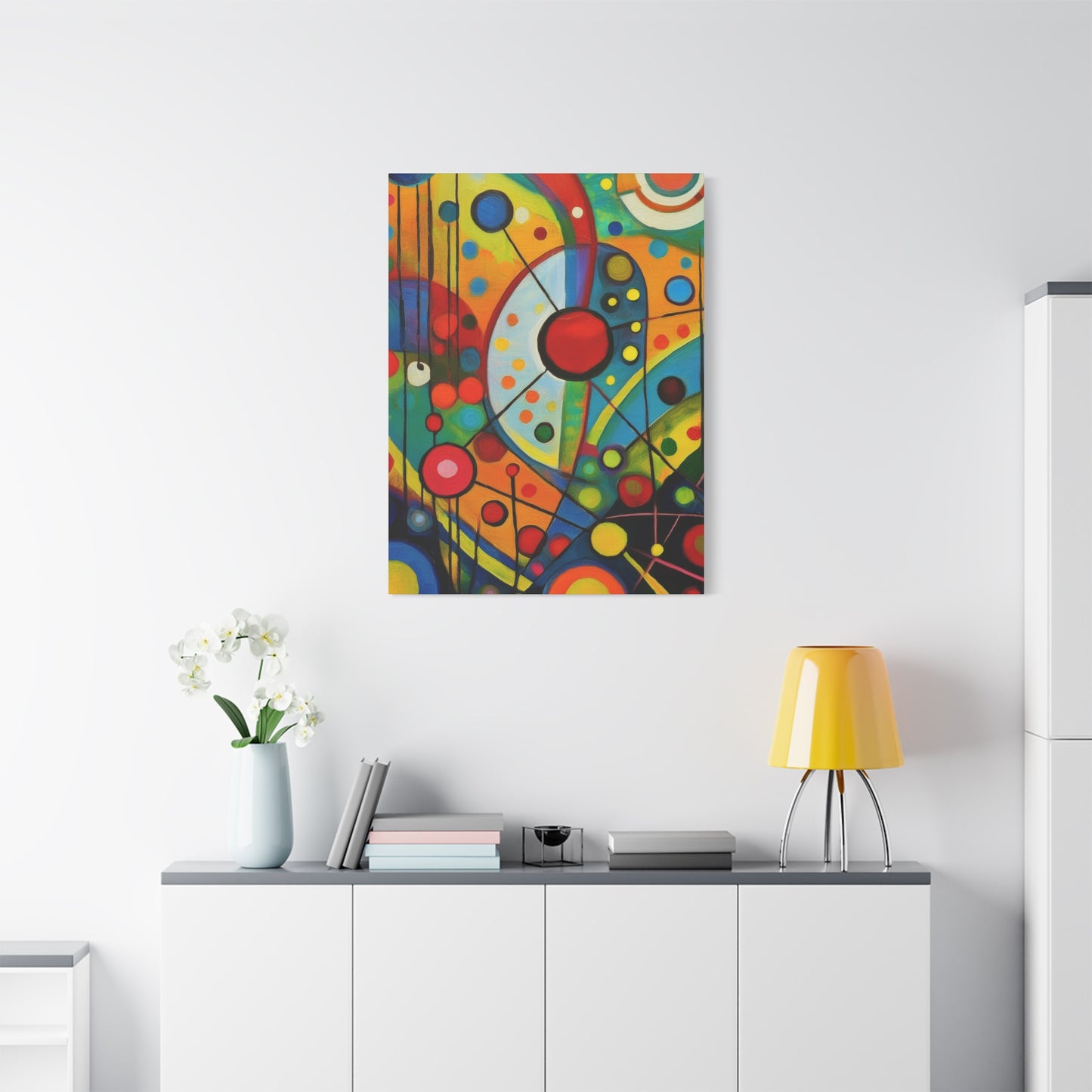 Abstract Oil Painting Print Canvas 20x24,20x30,24x30 24x32,24x36,30x40 32x48,36x48,40x60 Pine-Wood Inner Frame ABS-137