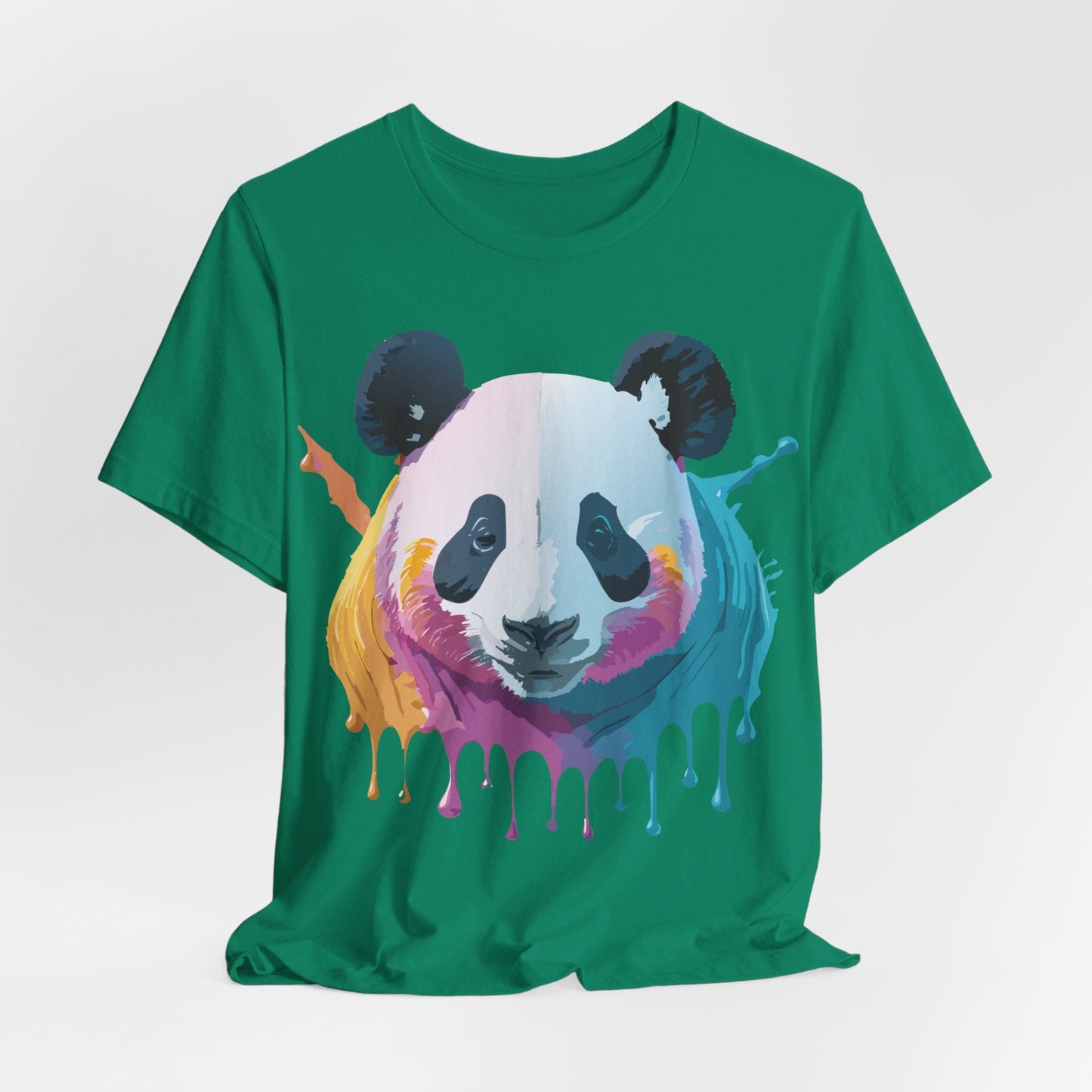 Adelpha Panda Graphic Tee Unisex Vintage Inspired Art Design Short Sleeve Shirt Edition