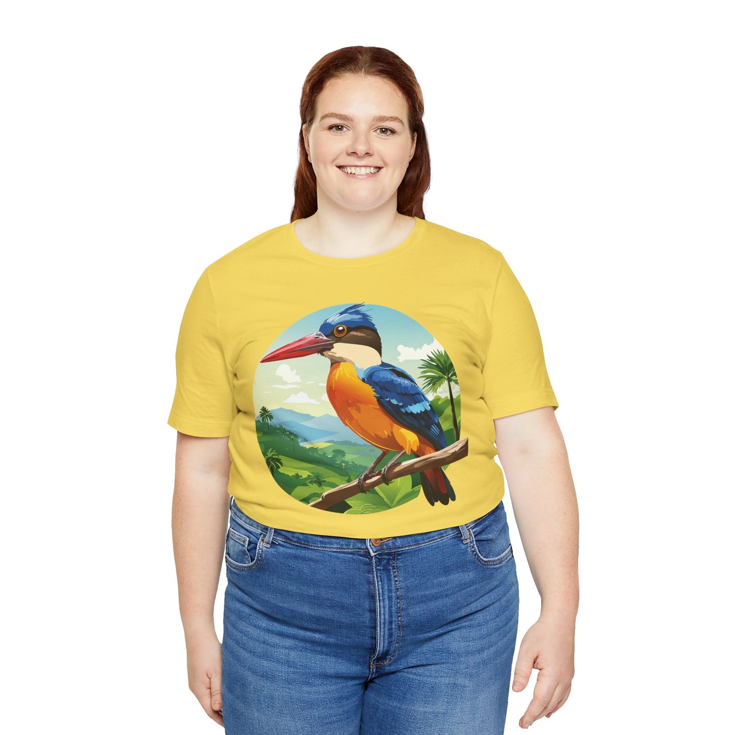 Unisex Animal Shirt With Art Design Featuring Wild Animals Jersey Short Sleeve Tee