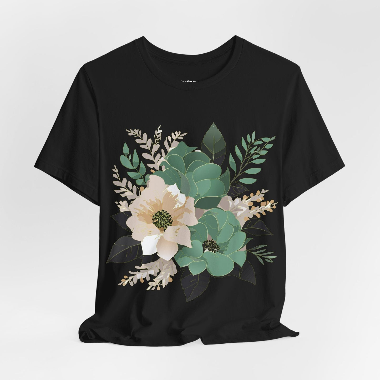 Flowers Shirt Floral Shirt Unisex Jersey Short Sleeve Tee From Flowers Collection Retro2Nova
