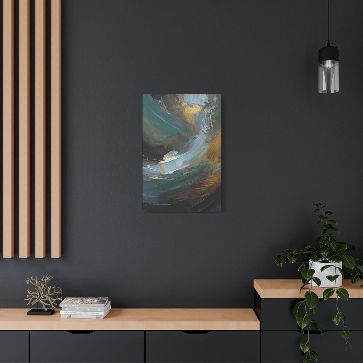 Abstract Oil Painting Print Canvas 20x24,20x30,24x30 24x32,24x36,30x40 32x48,36x48,40x60 Pine-Wood Inner Frame ABS-79