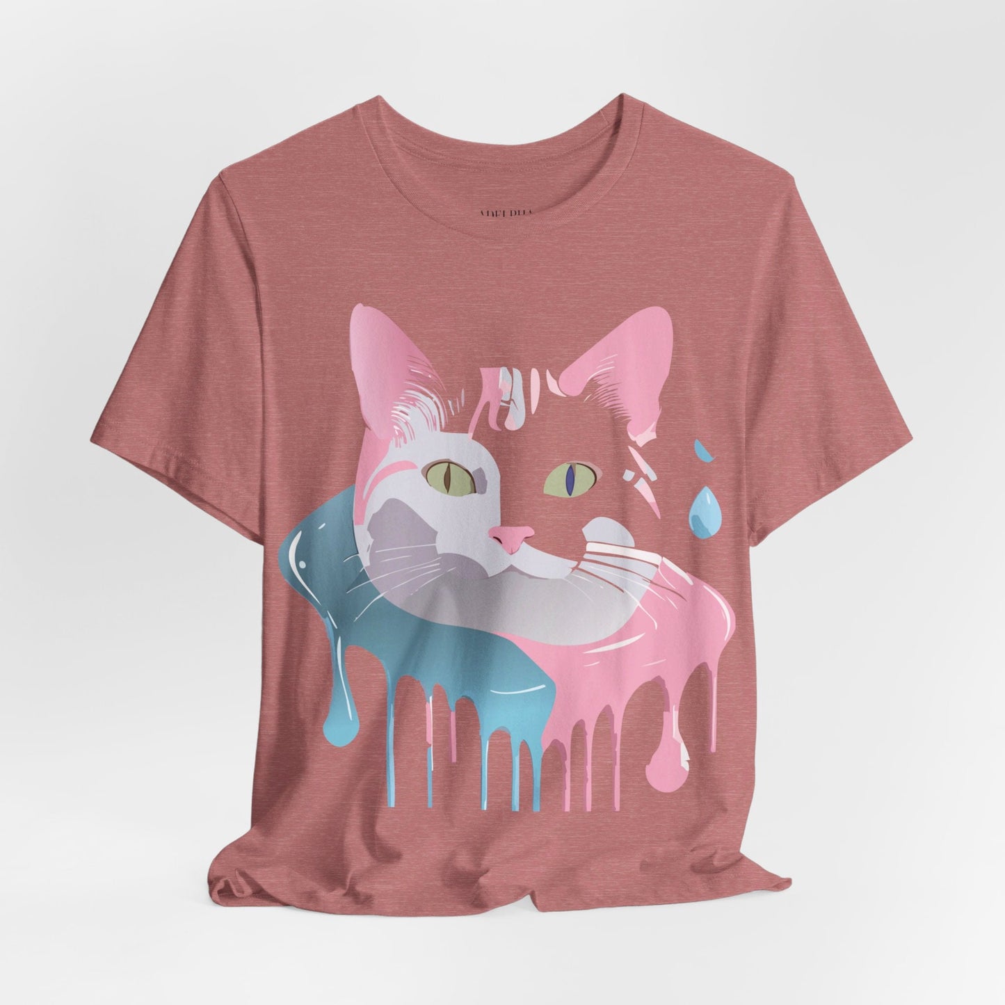 Adelpha Cat Graphic Tee Unisex Short Sleeve Shirt Vintage Inspired Artwork