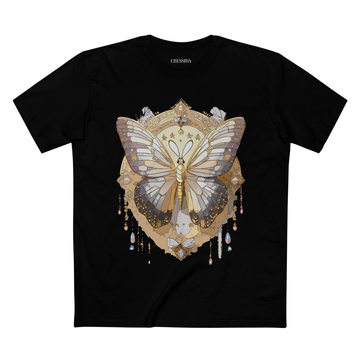 Butterfly Graphic Design Unisex 100 Cotton Tee 4