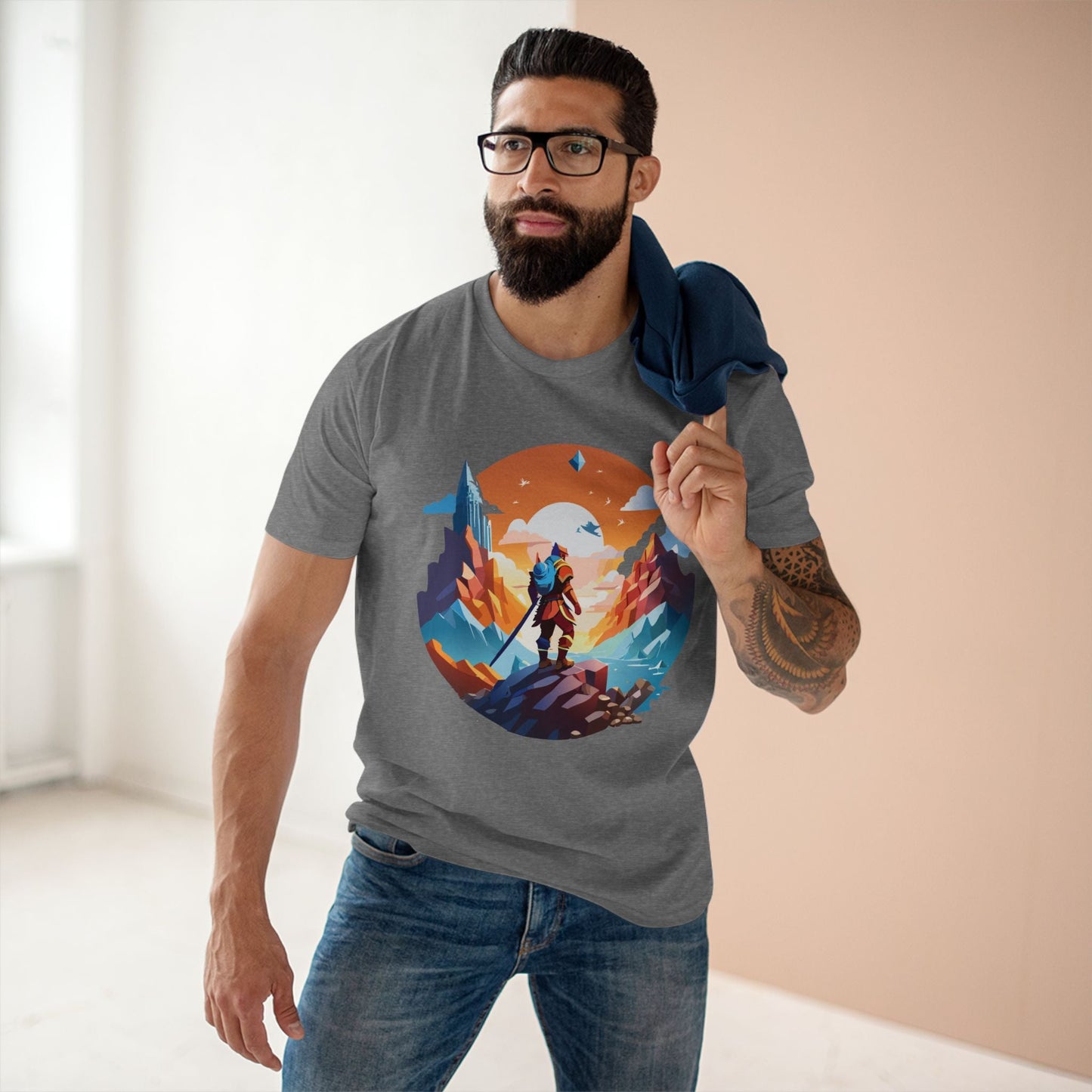 Adventures Graphic Unisex 100 Cotton Staple Tee 14