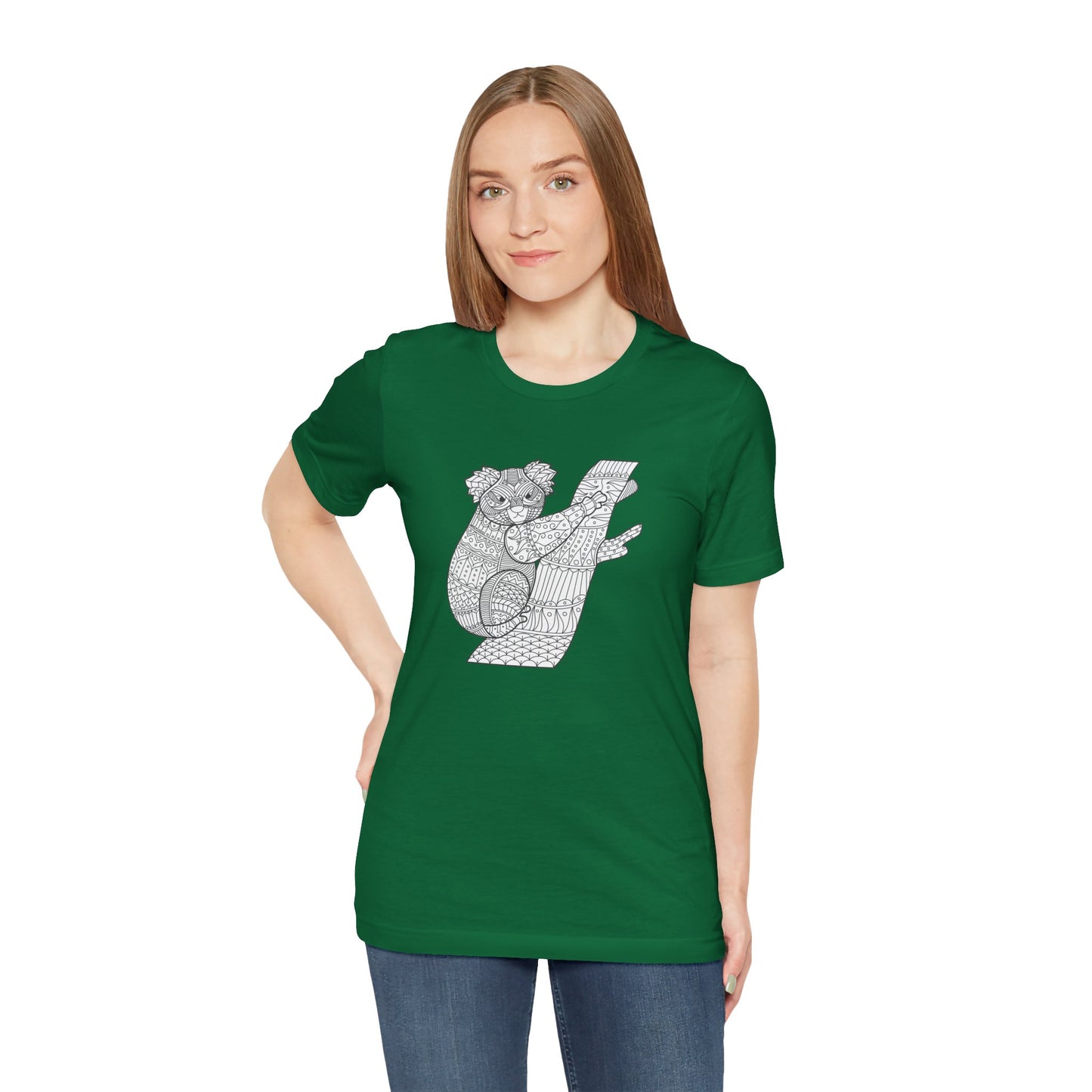 Camiseta unisex con estampado de animales 