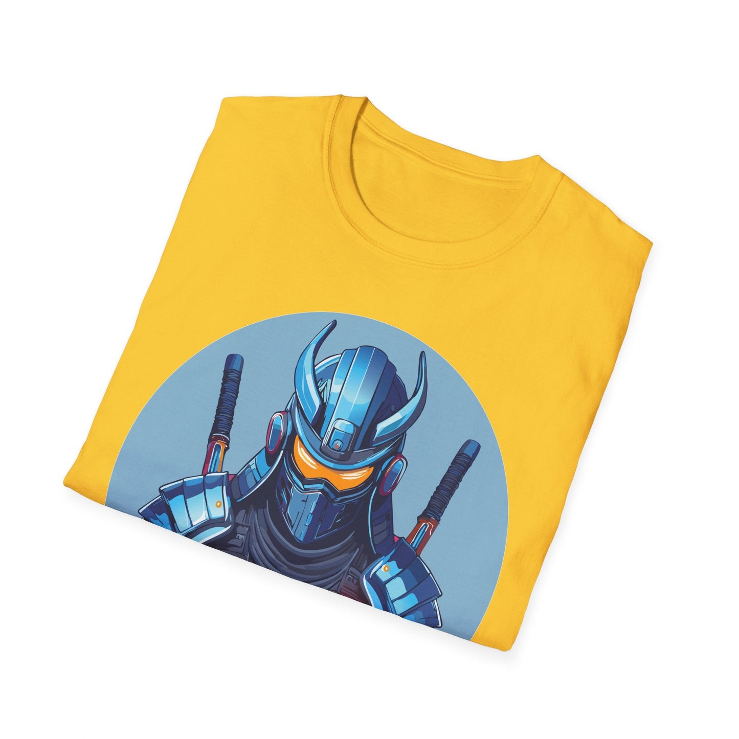 Samurai Shirt Unisex Softstyle T Shirt 100 Percent Ring Spun Cotton Gildan 64000