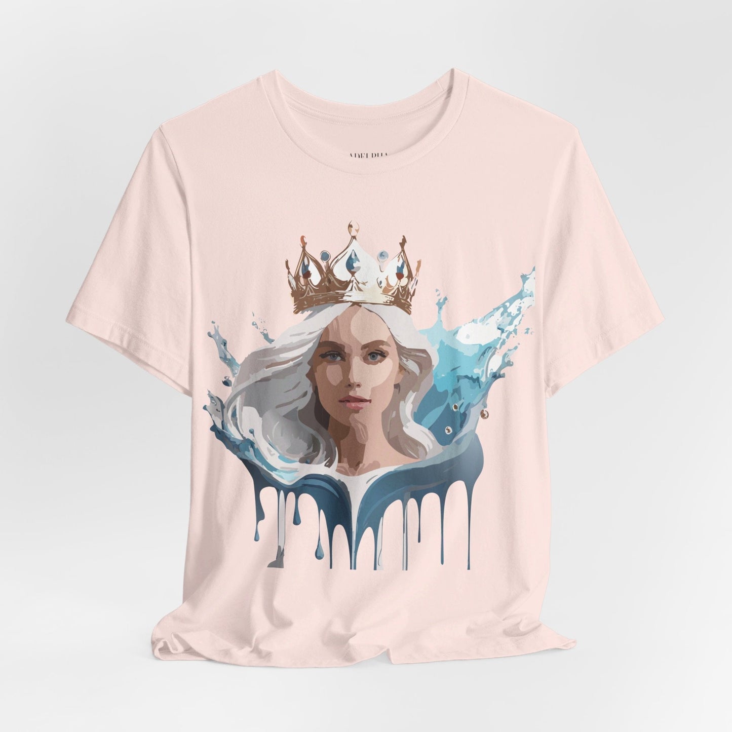 Queen Graphic T Shirt By Adelpha Unisex Jersey Short Sleeve Vintage Inspired Art Tee