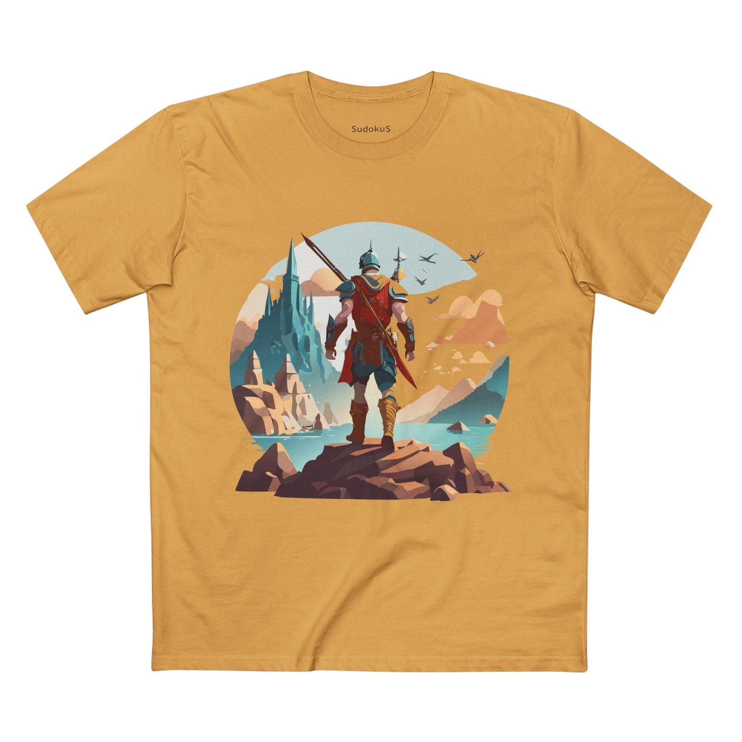 Adventures Graphic Unisex 100 Cotton Staple Tee 21