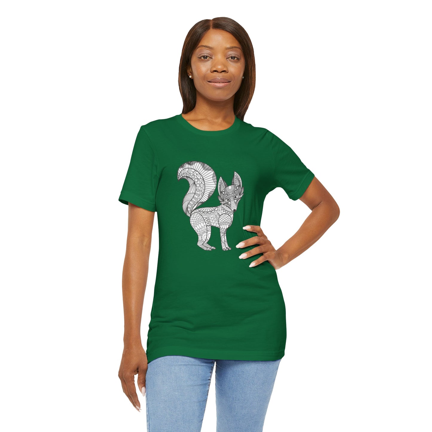 Camiseta unisex con estampado de animales 