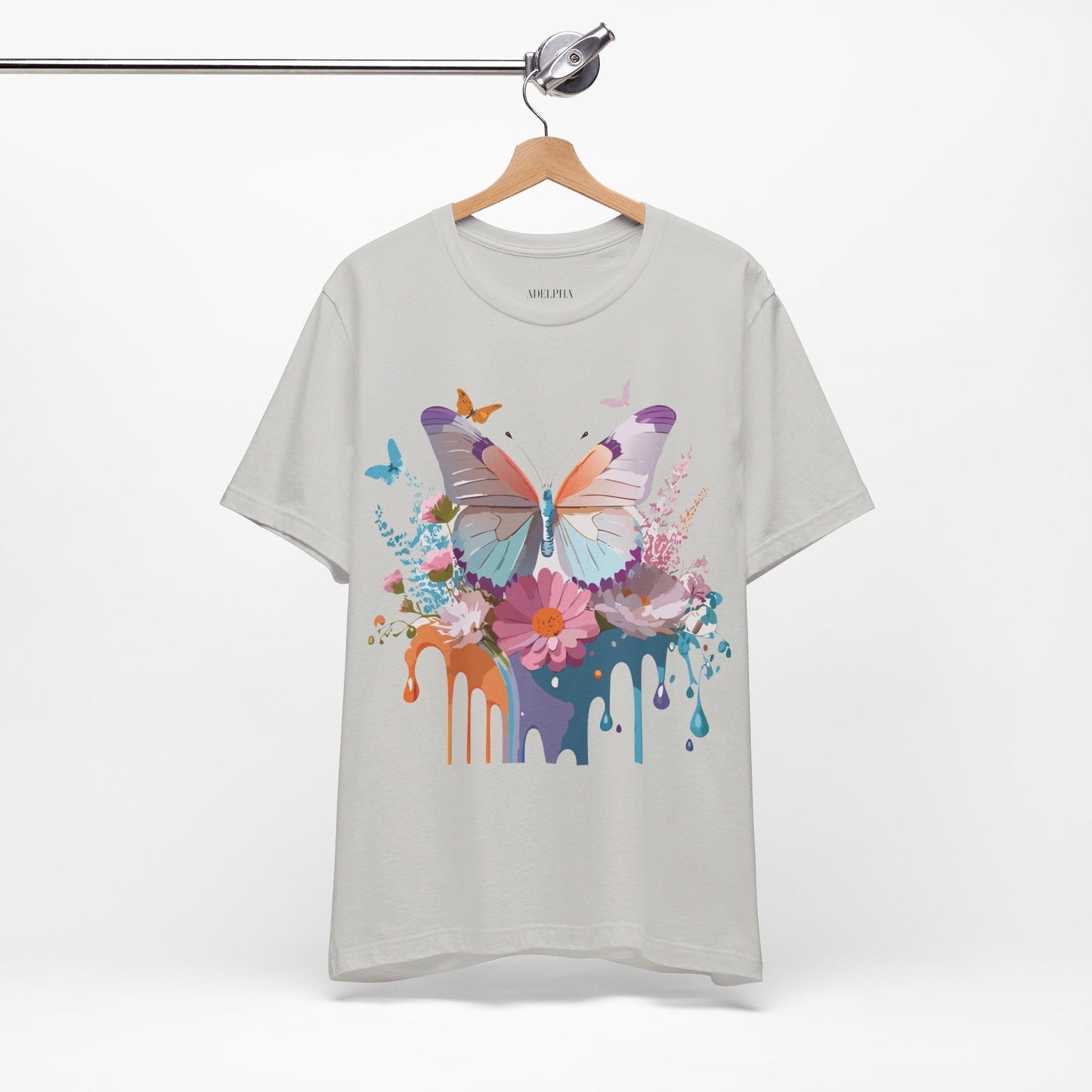 Butterfly Graphic Tee Adelpha Vintage Inspired Unisex Short Sleeve Shirt