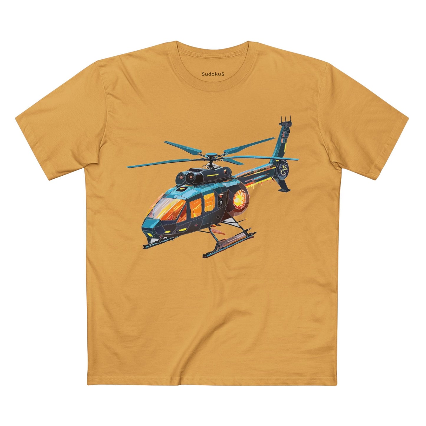 Chopper Graphic Unisex 100 Cotton Staple Tee 2