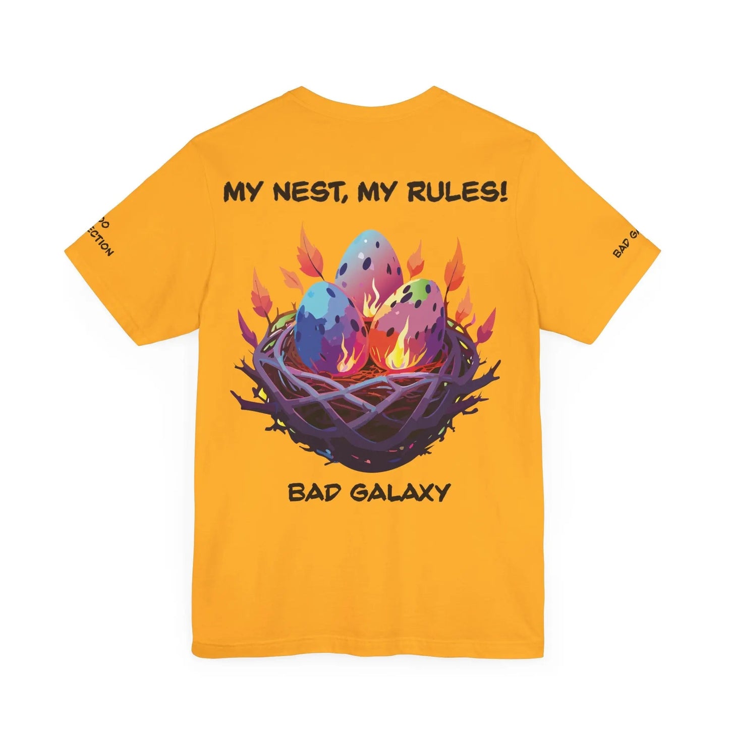 Animal T Shirt By Bad Galaxy Made To Order Cotton Tee With Eco Friendly Inks Soft Comfort Fit