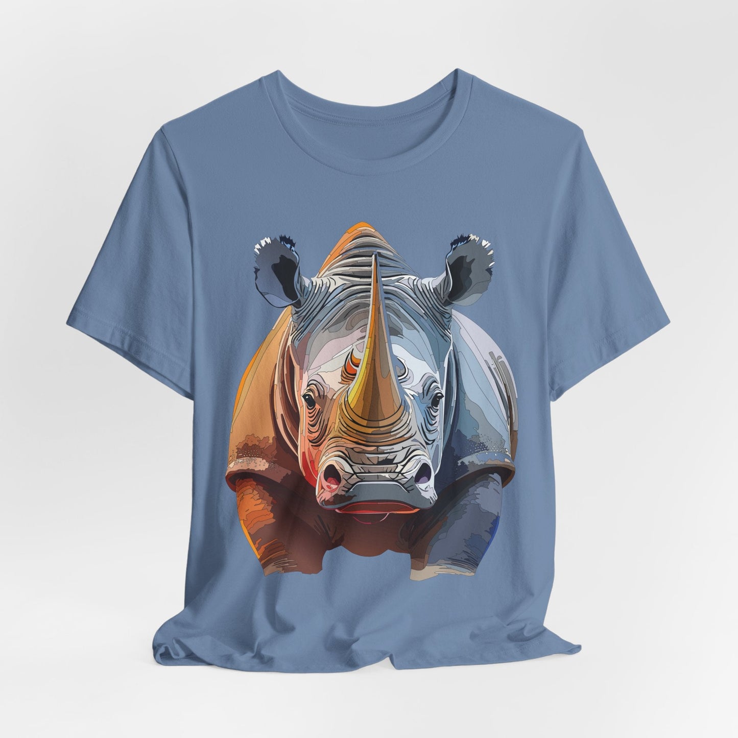 Unisex Animal Graphic Tee Shirt With Art Design Wild Animals Shirt Gildan Softstyle Cotton