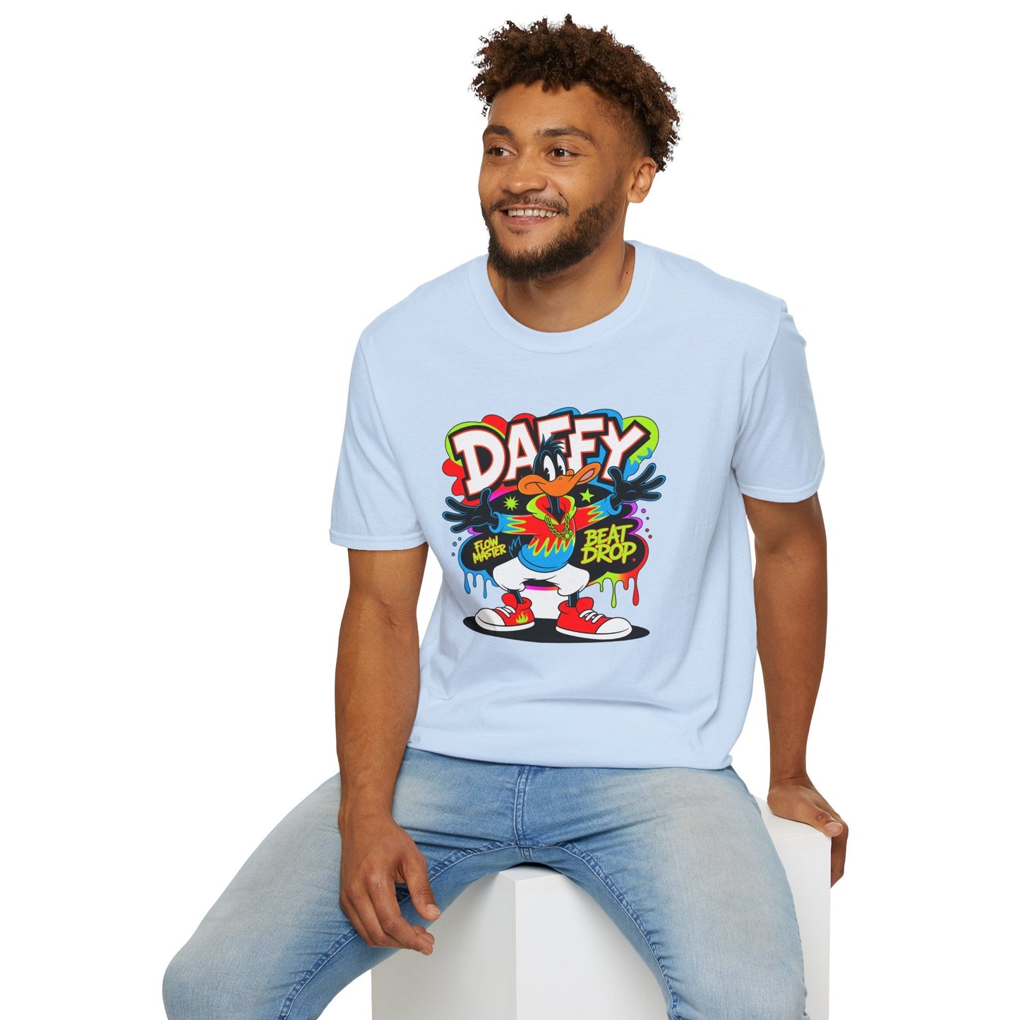Funny Cartoon Animals T Shirt Unisex Softstyle Tee With Animation Design Gildan 64000