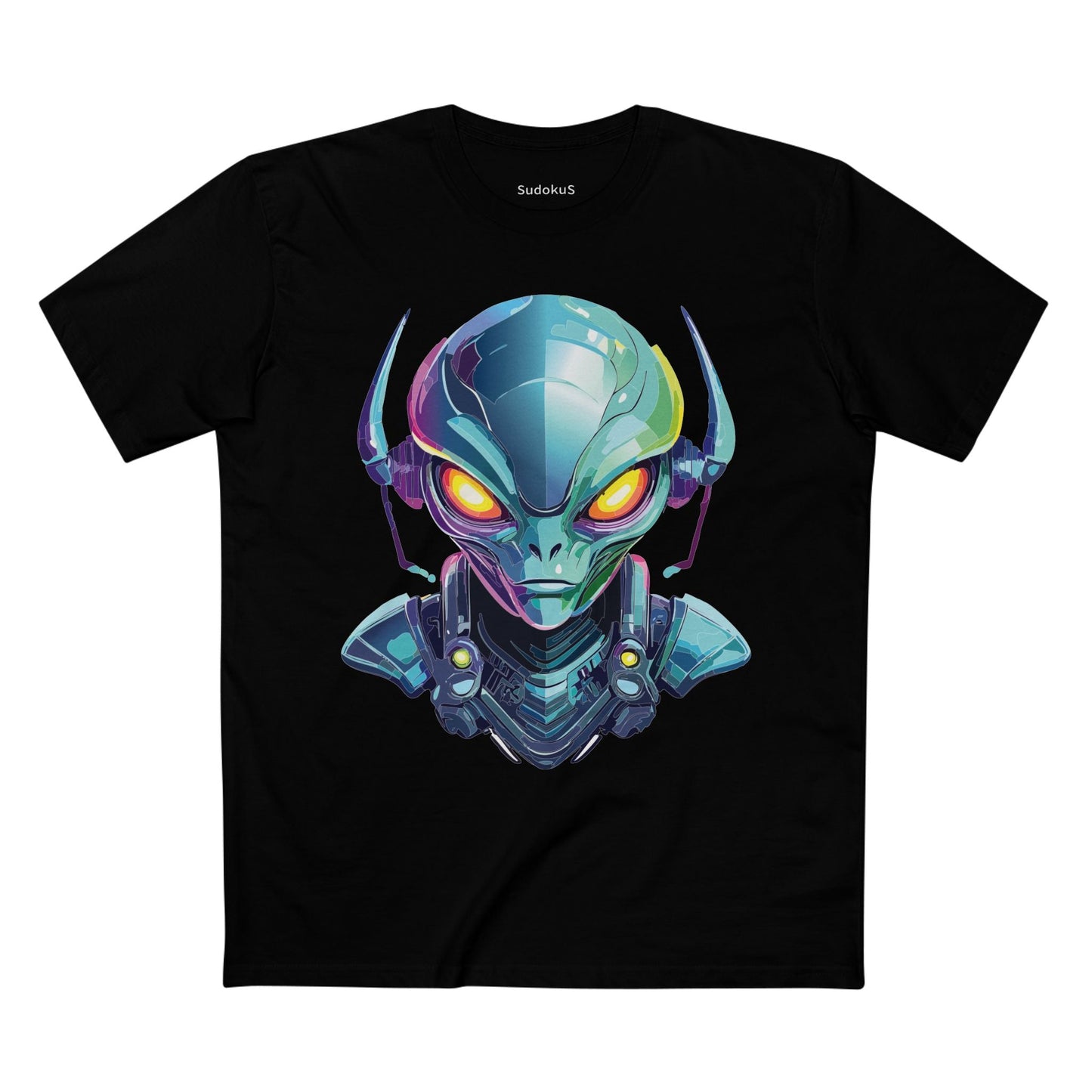 Aliens Graphic Unisex 100 Cotton Staple Tee 13