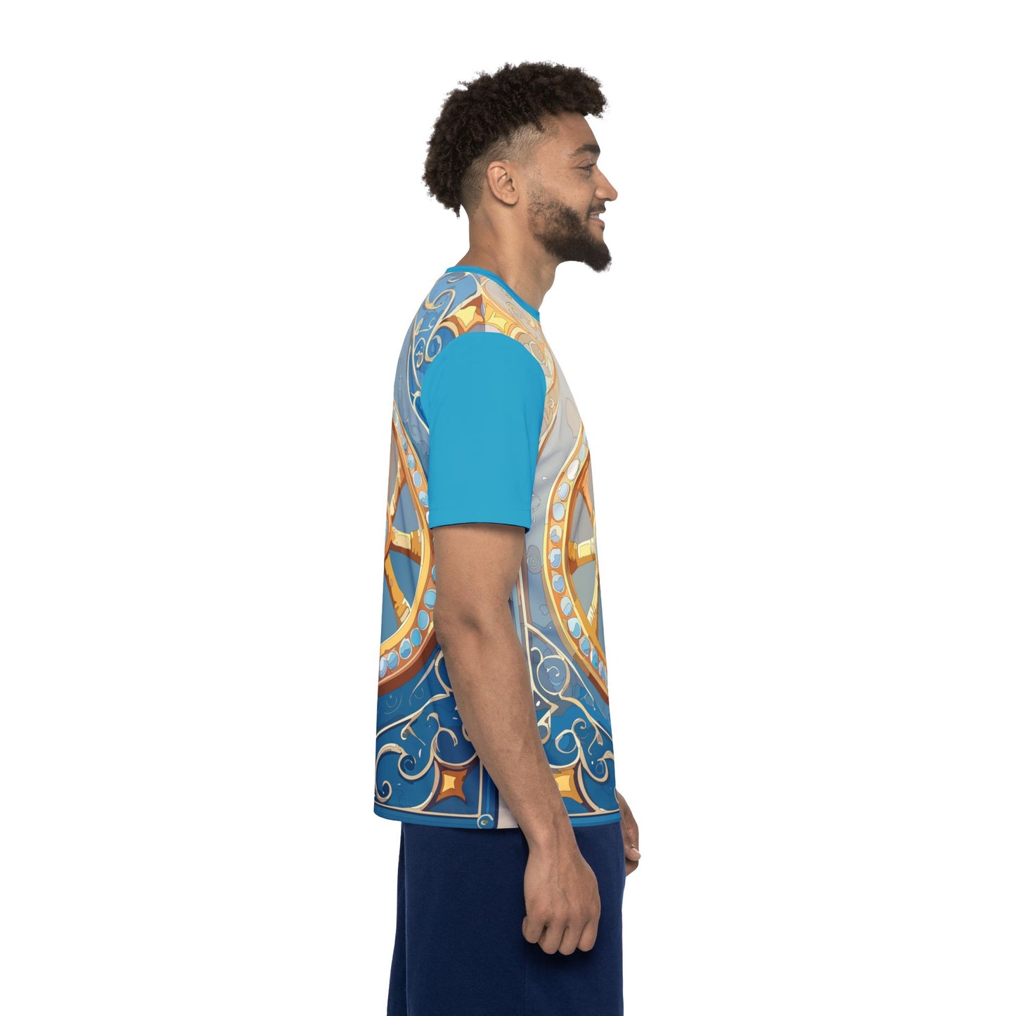 21-Card Deck Graphic T-Shirt, Art Design Poly Shirt, All Over Print Graphic Tee, Playing Cards T-Shirt, Playing Cards Tees