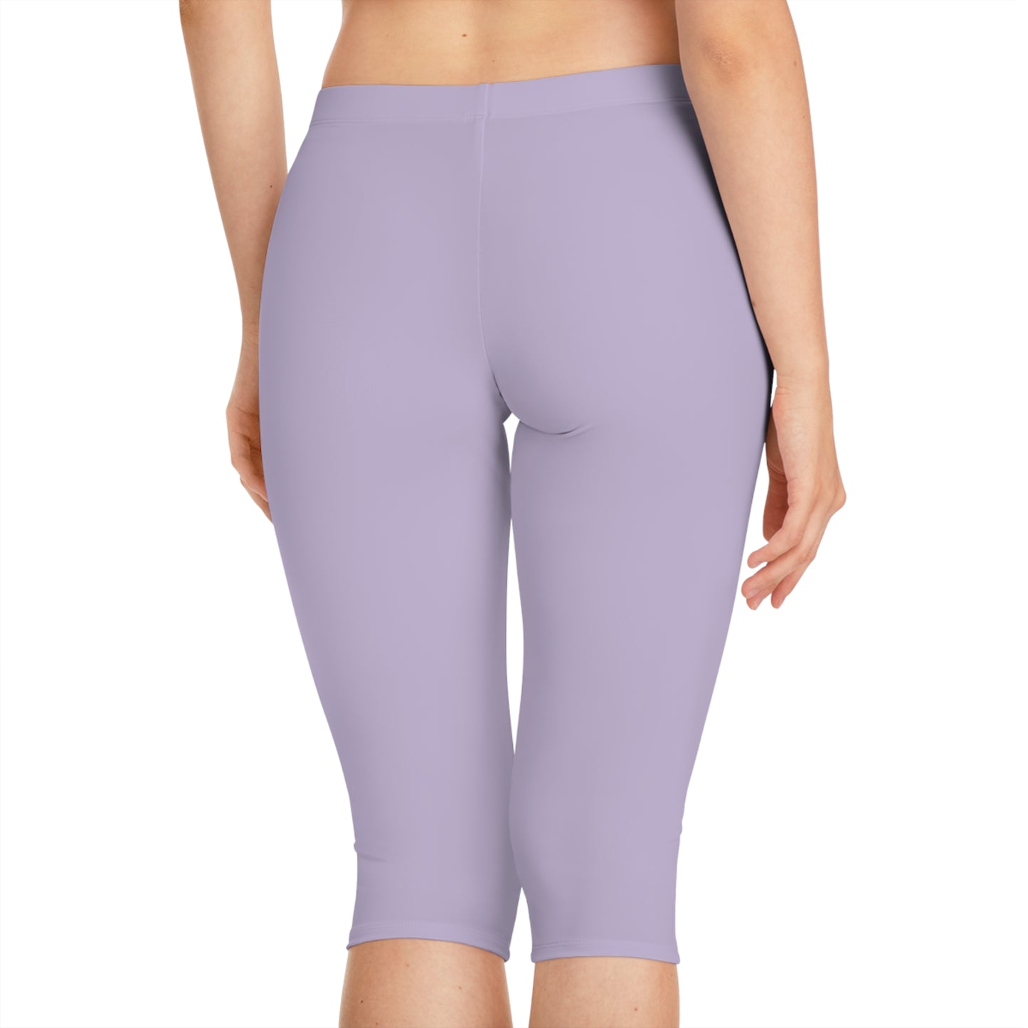 Purple Color Capri Leggings, Purple Capri Leggings 14