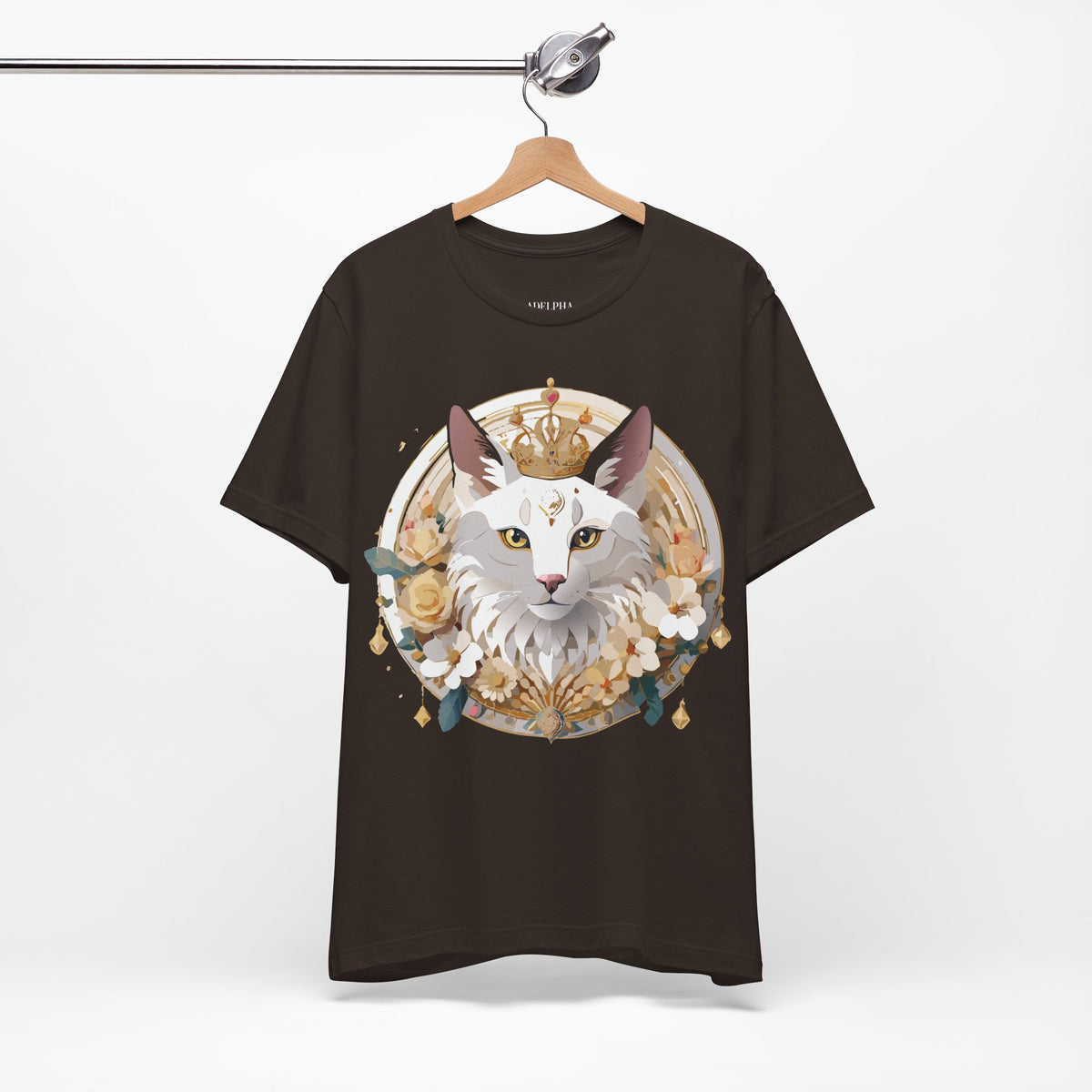 Medallion Graphic Unisex Cotton Bella+Canvas Tee with Art Design d63