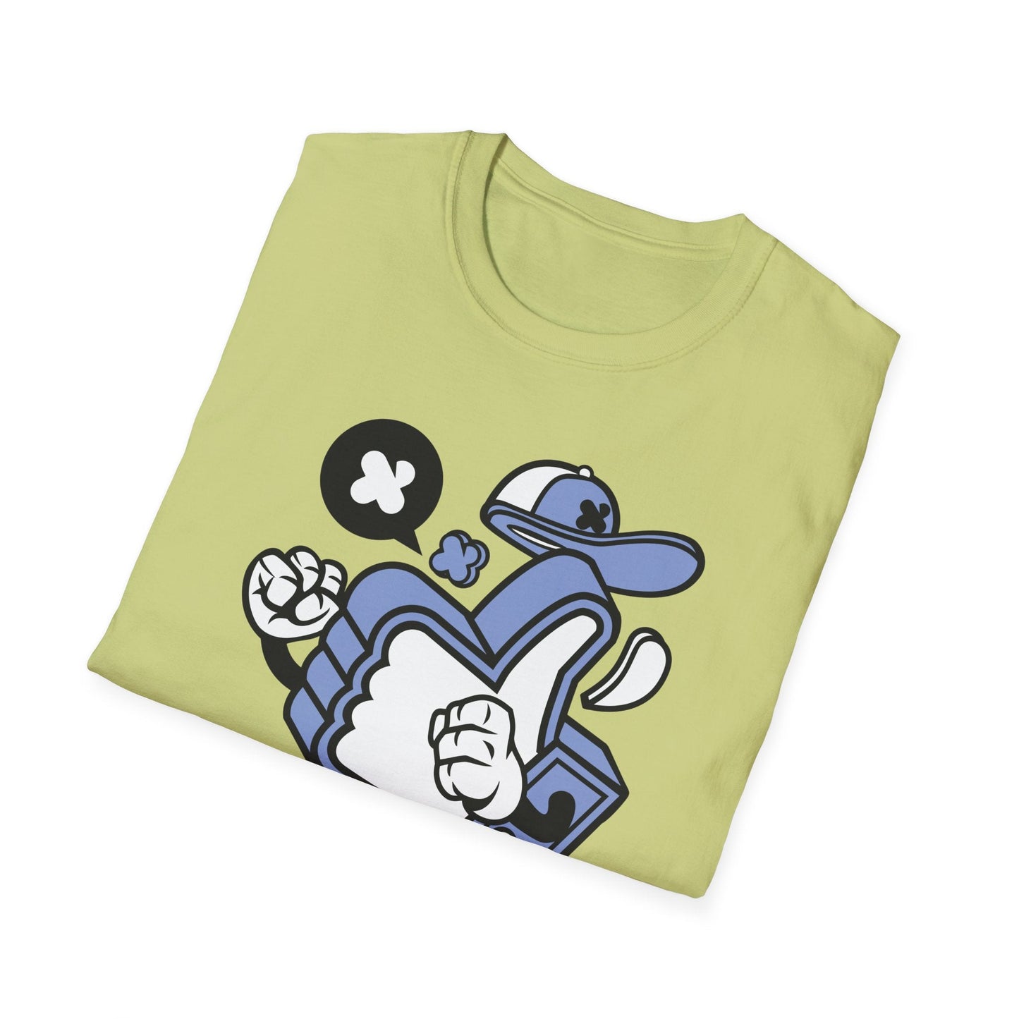 Cartoon T Shirt Animation Tee Funny Graphic Tee For Unisex Gildan Softstyle 64000 Cotton