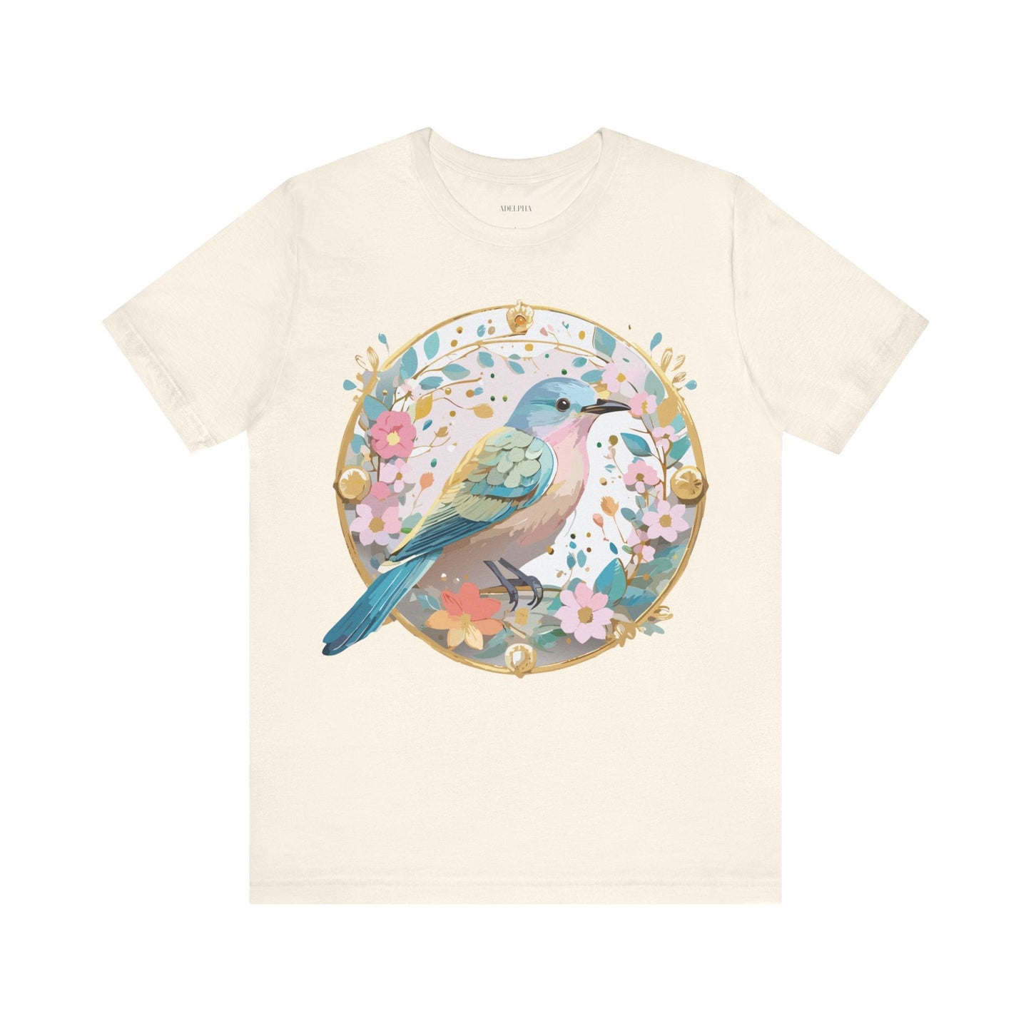 Adelpha Vintage Inspired Graphic Tee Unisex Short Sleeve Shirt Art Design Premium