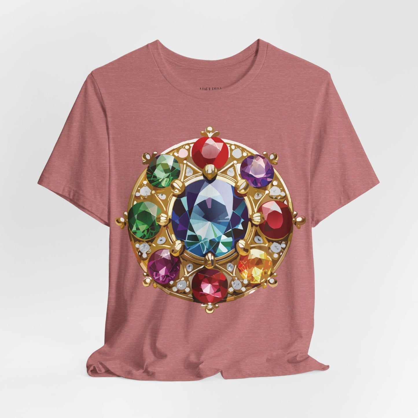 Jewelry Graphic Unisex 100 Cotton Vintage Treasure Art T-Shirt 40