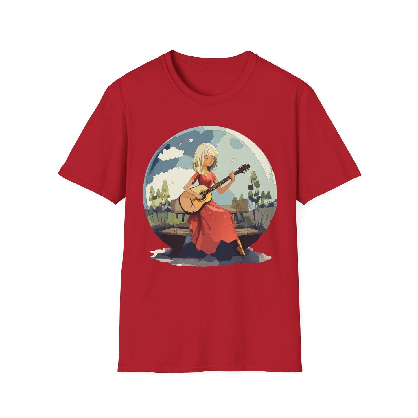 Womens Graphic T Shirts Art Design Shirt Unisex Softstyle Cotton Tee Quality Comfort Everyday Style