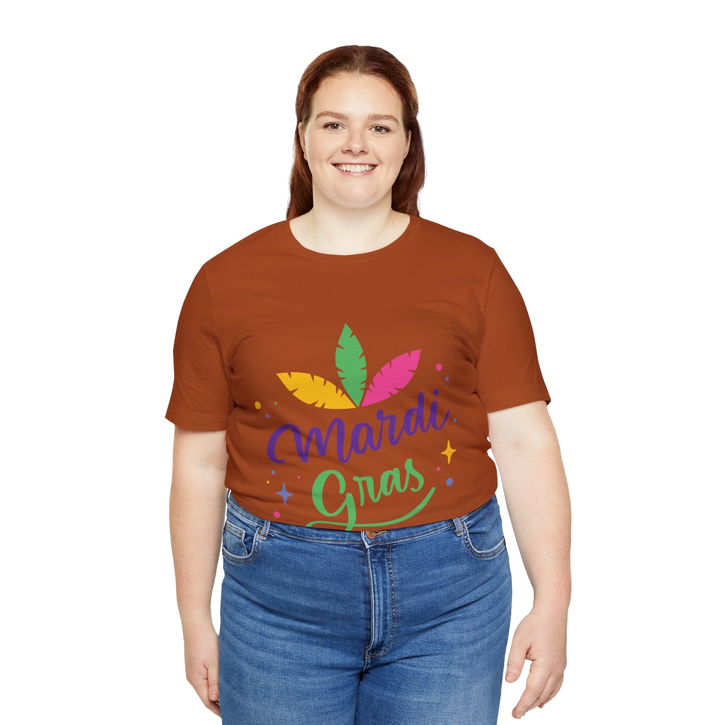 Unisex Cotton Tee Shirt for Mardi Gras