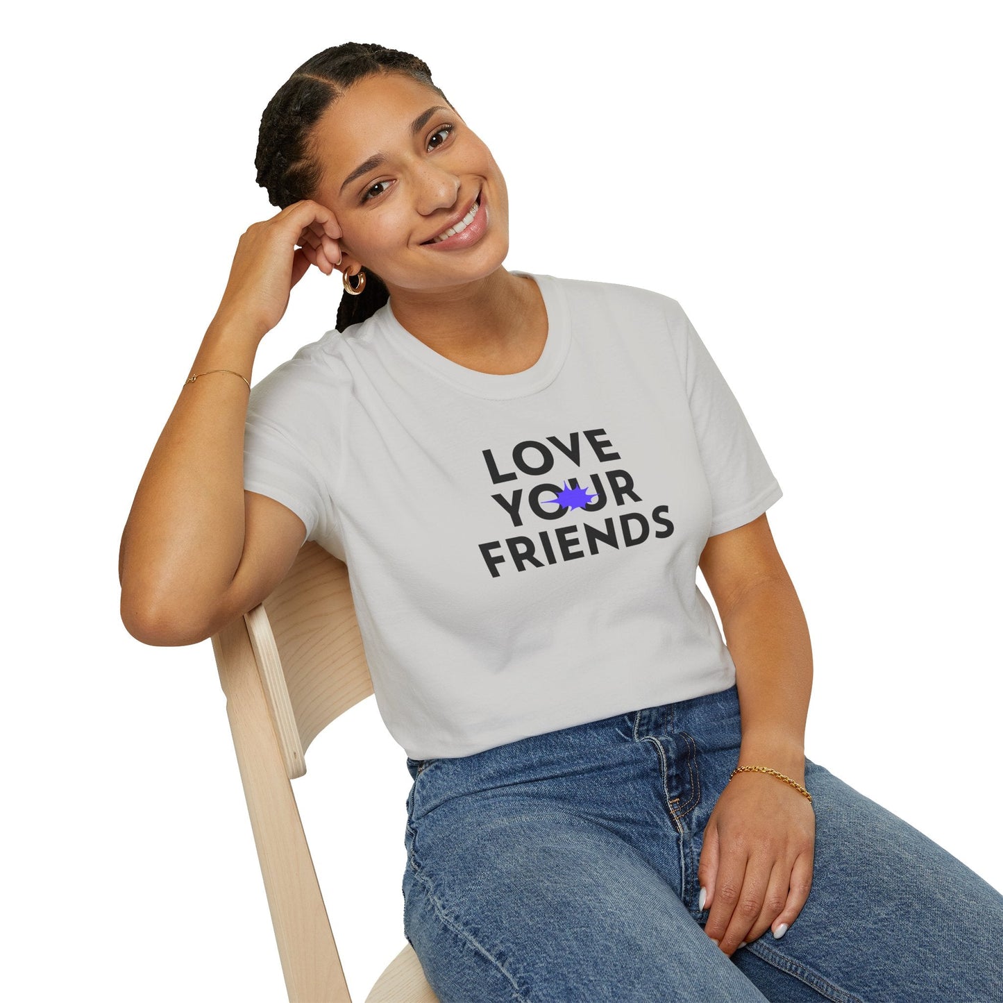 Positive Slogan T Shirts Unisex Gildan Softstyle 64000 Ring Spun Cotton Tee With Positive Quotes