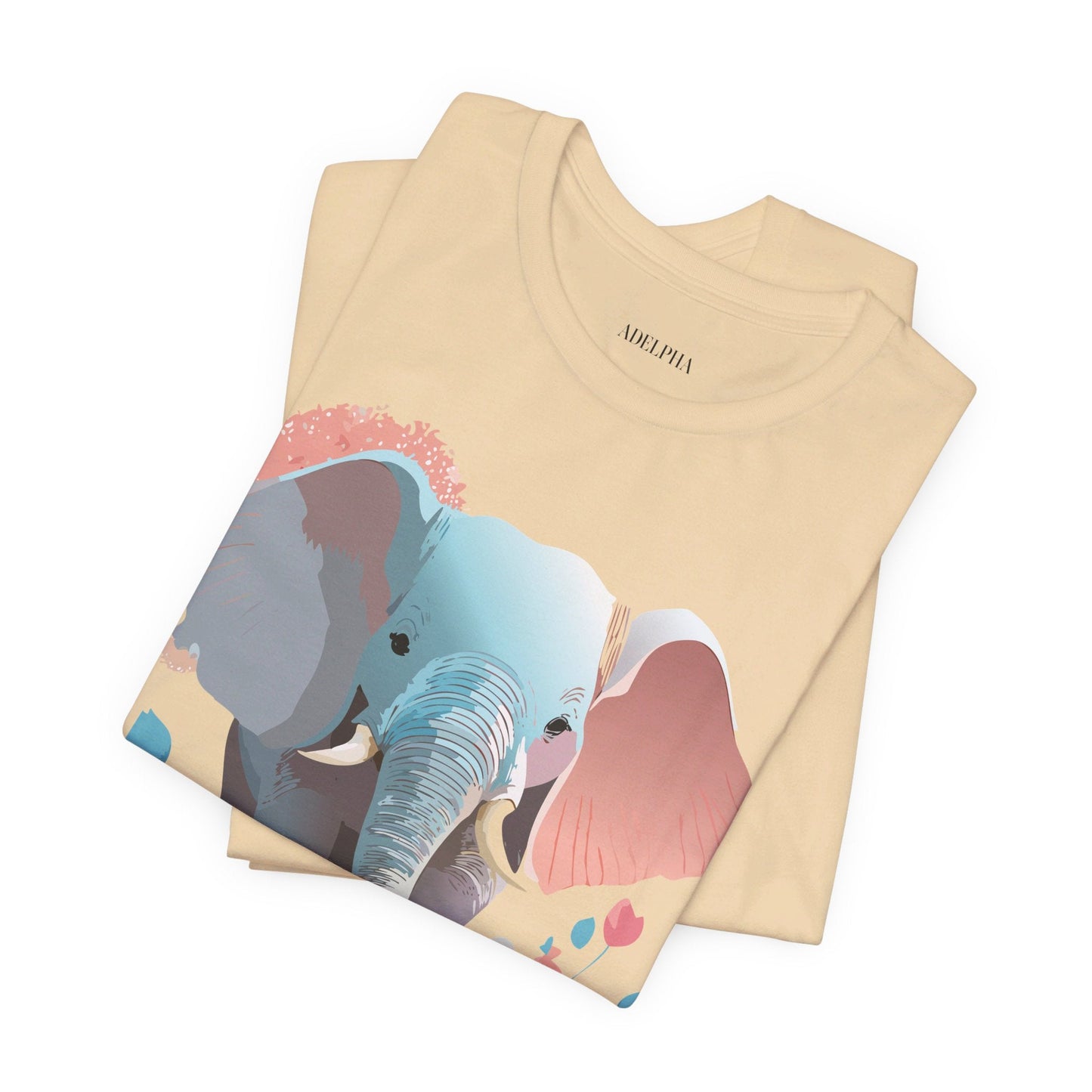 Elephant Graphic T Shirt By Adelpha Unisex Jersey Short Sleeve Artwork Tee Vintage Inspired