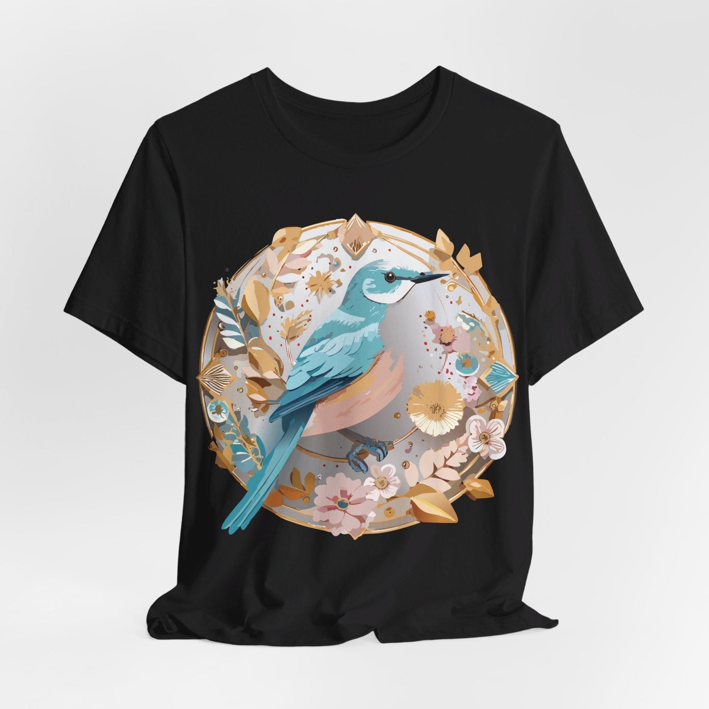 Adelpha Graphic T Shirt Unisex Jersey Short Sleeve Medallion Artwork Vintage Inspired Tee