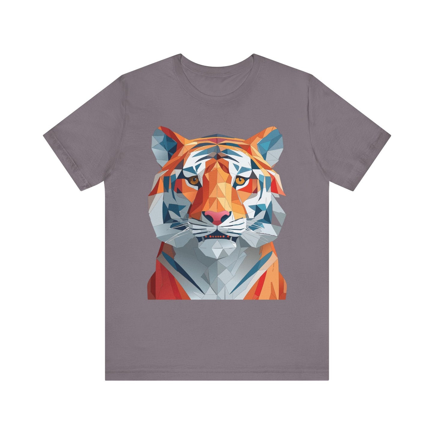 Unisex Animal Shirt With Art Design And Wildlife Theme Short Sleeve Tee For Everyday Wear
