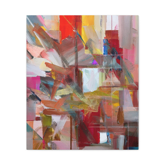 Abstract Oil Painting Print Canvas 20x24,20x30,24x30 24x32,24x36,30x40 32x48,36x48,40x60 Pine-Wood Inner Frame ABS-178