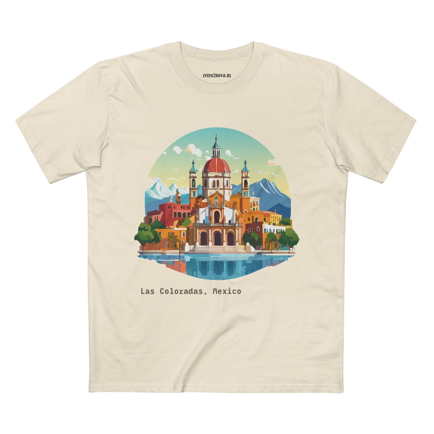 Mexico Travel Shirt Unisex Premium Cotton Tee With Original Art Design Retro2Nova