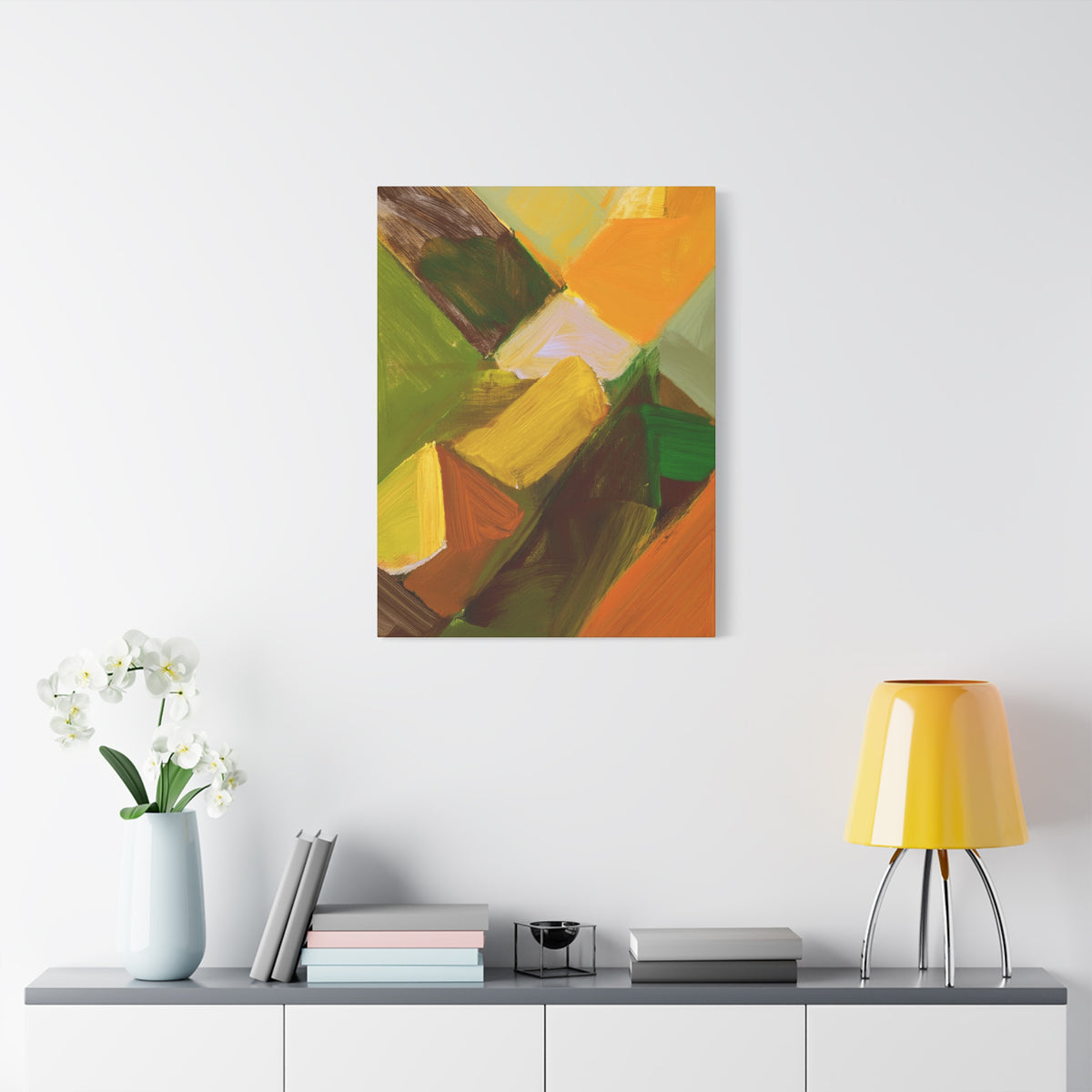 Abstract Geometric Painting Print Canvas 20x24,20x30,24x30 24x32,24x36,30x40 32x48,36x48,40x60 Pine-Wood Inner Frame ABS-59