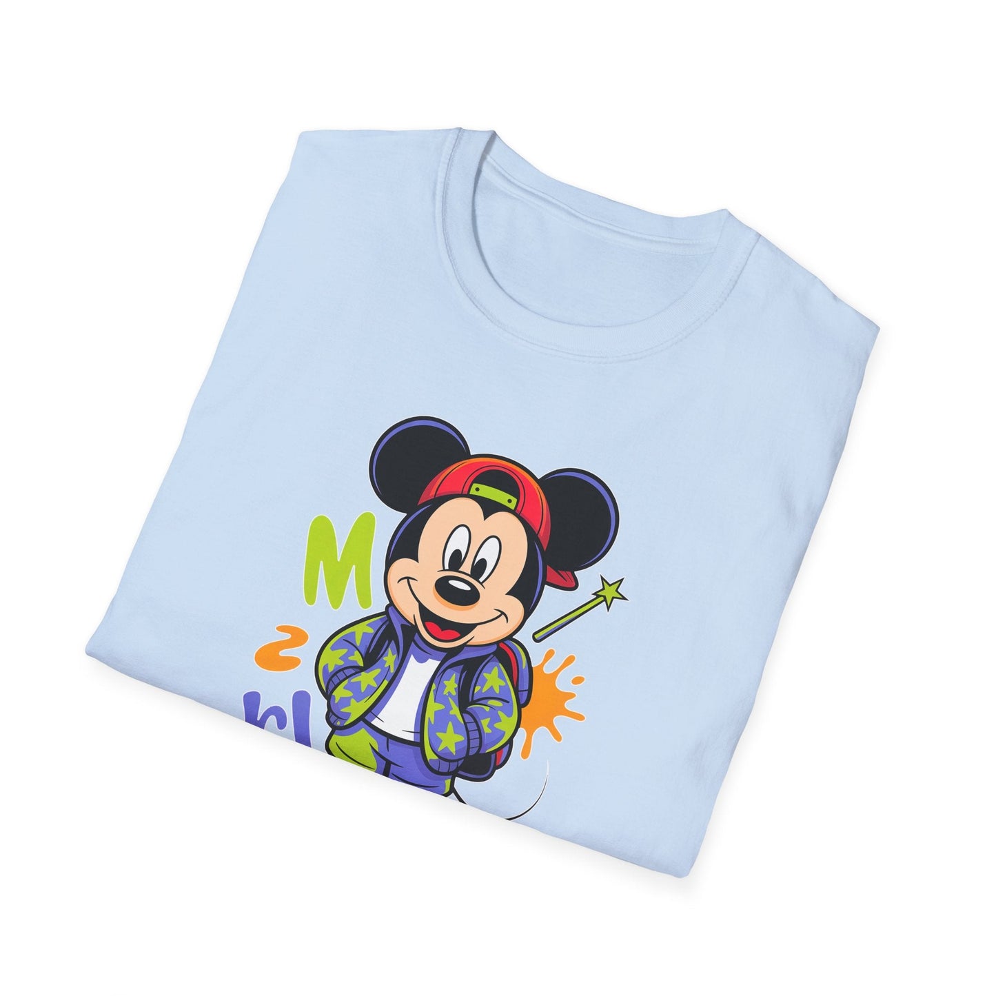 Cartoon T Shirt With Animation Design Unisex Gildan Softstyle 64000 Tee For Funny Animals