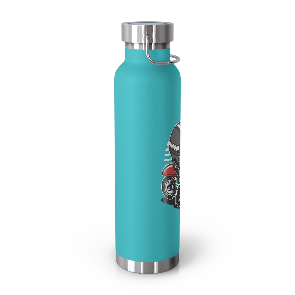 22oz Copper Insulated Water Bottle with Cartoon Design - CV12